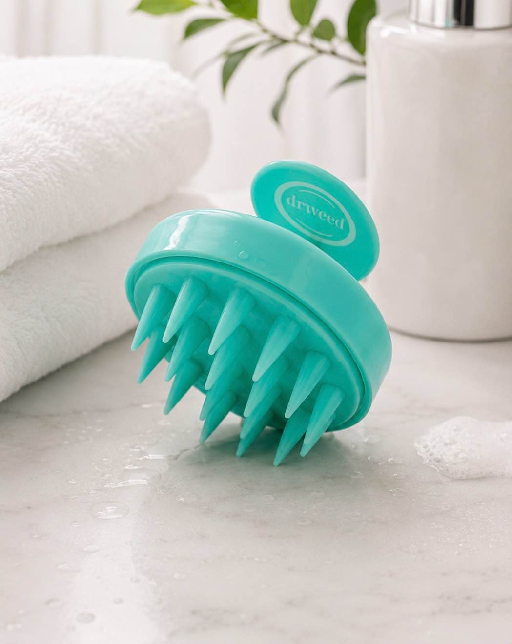 Massage Shampoo Brush, Green 
