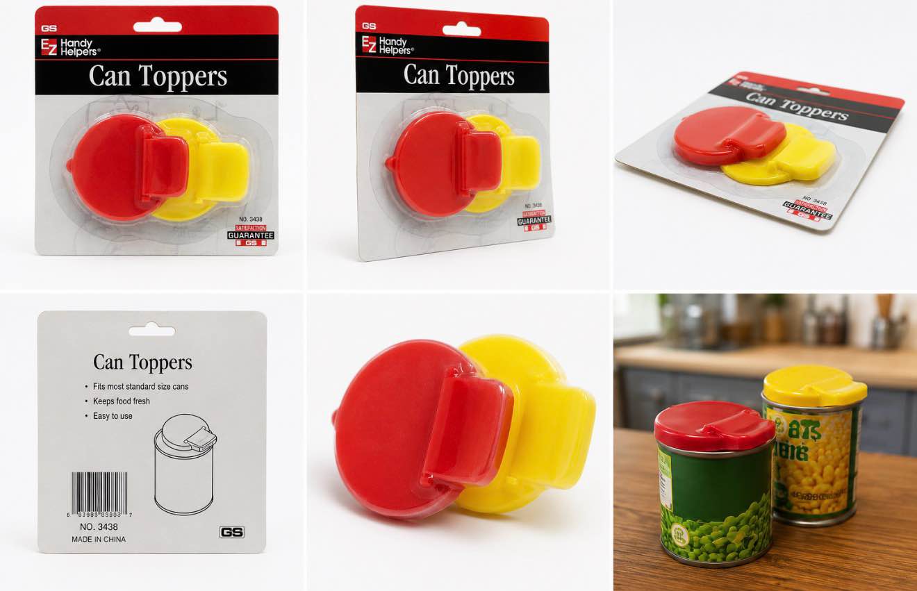 Case of 6 Can Toppers 2pk