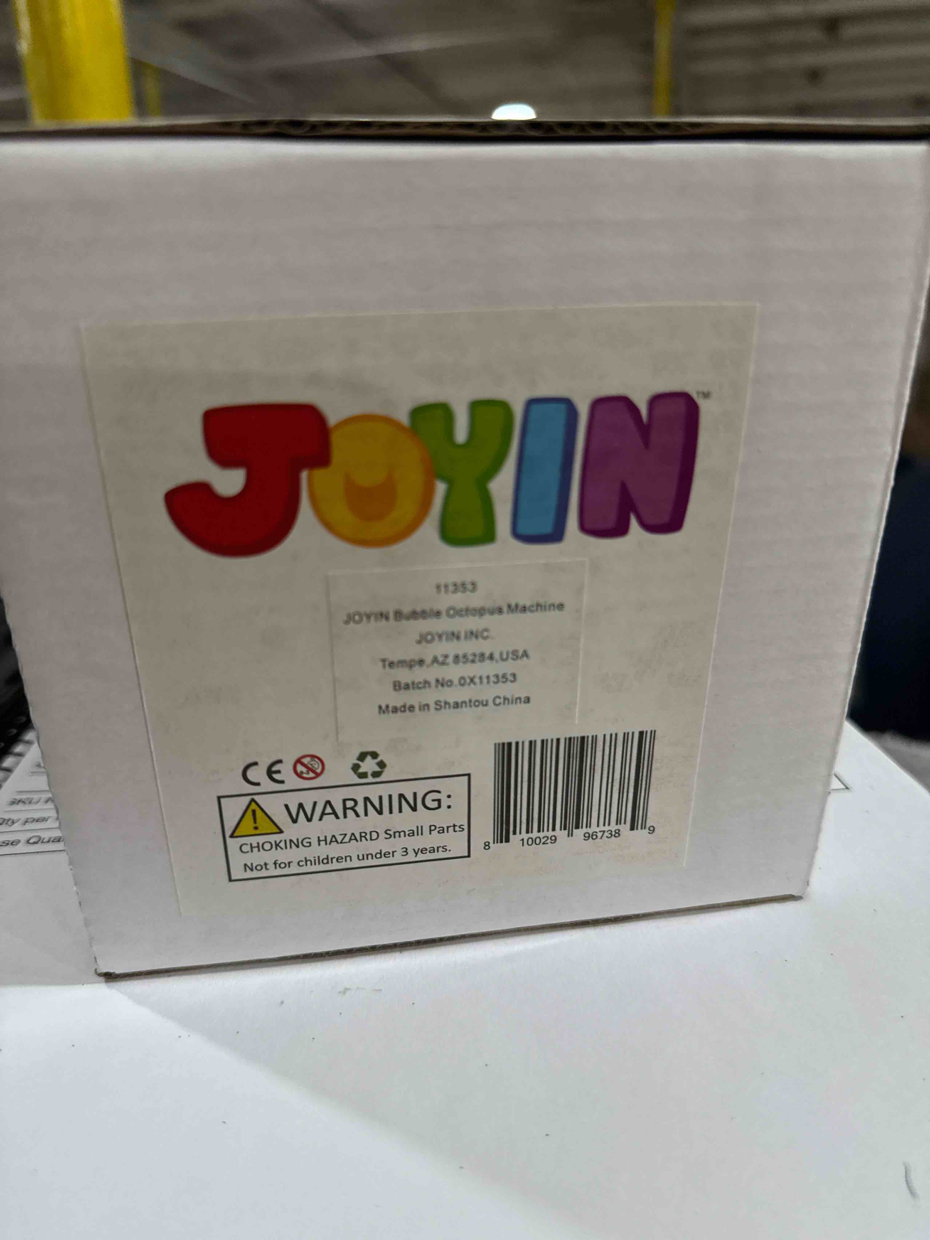 Condition photo showing Brand New for joyin bubble machine octopus bubble maker automatic bubble blower 1000+ bubbles