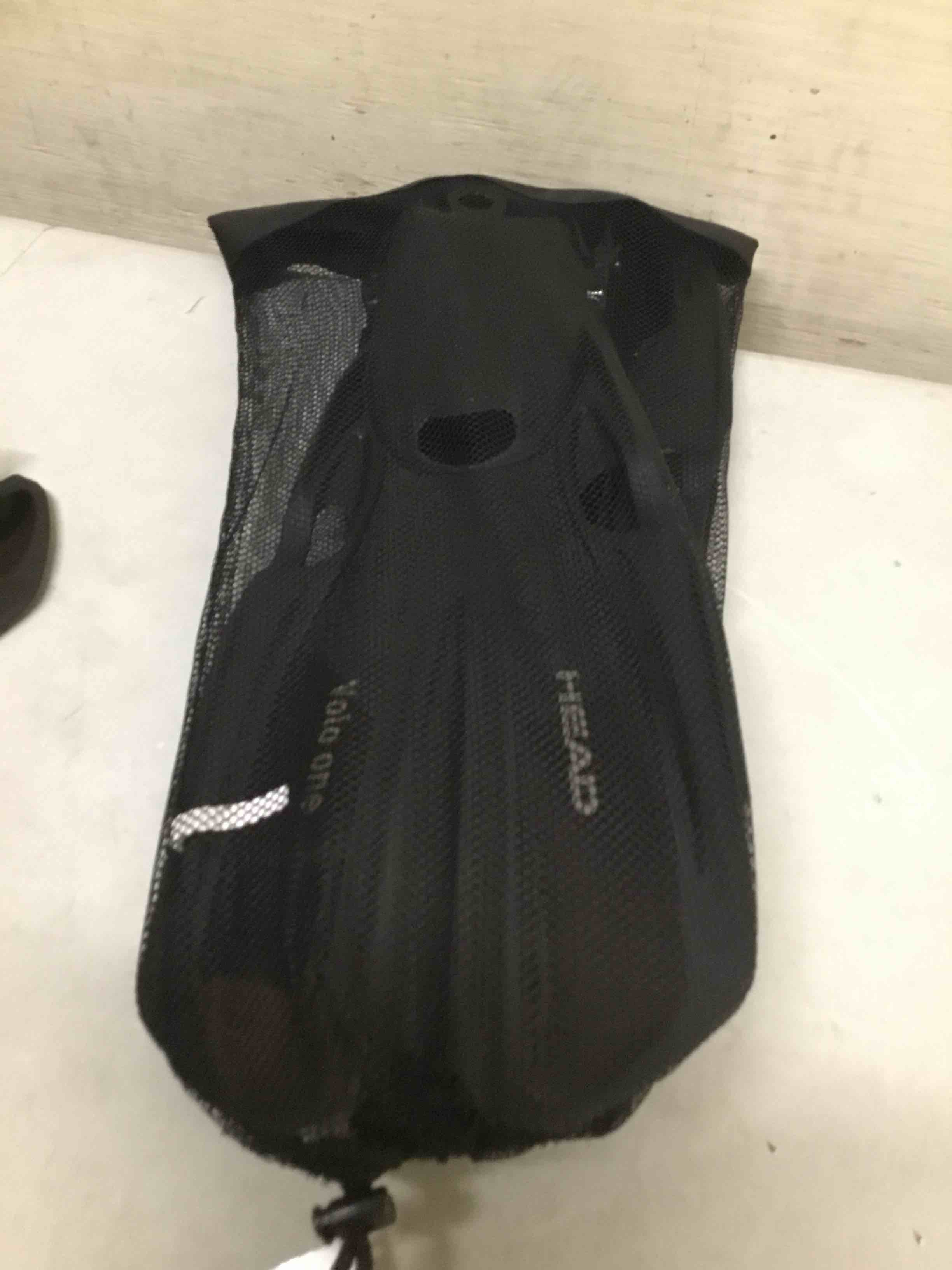 Condition photo showing Brand New for head mares volo one adjustable snorkeling fins, black, ( size lxl)