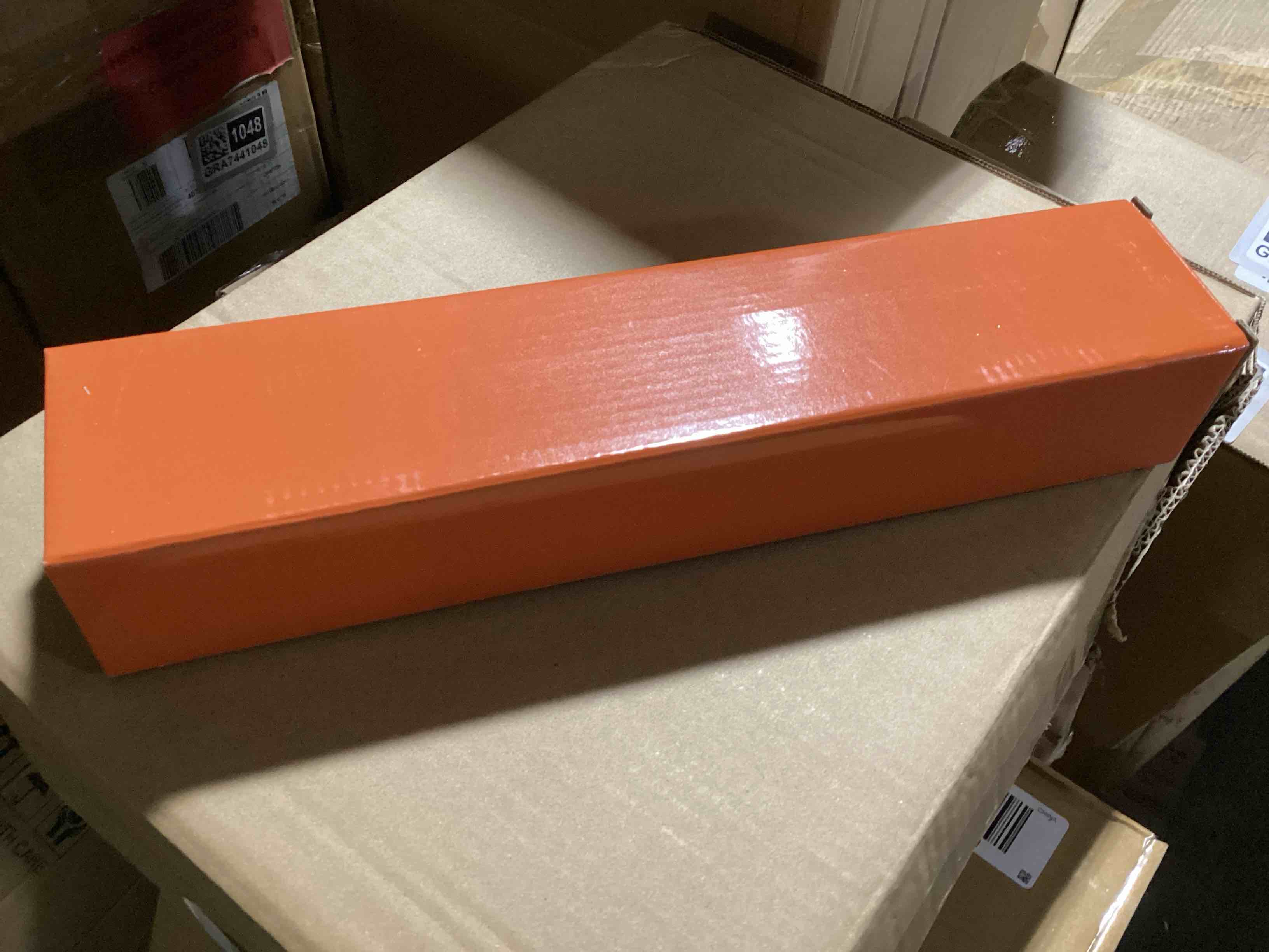 Condition photo showing New/Like New for kitchen hq 4pc acacia wood spurtles set - orange