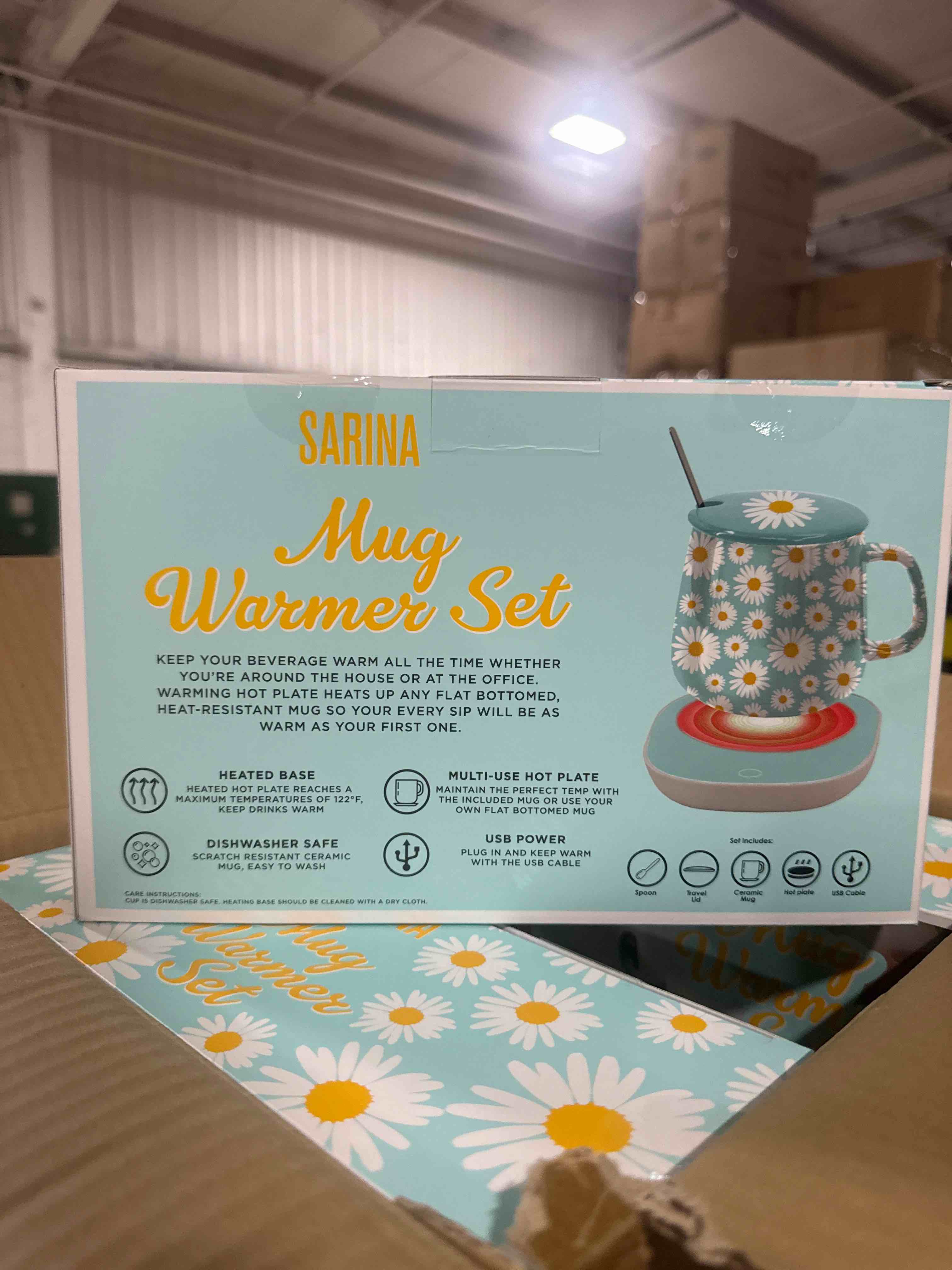 Condition photo showing New/Like New for sarina mug warmer set  