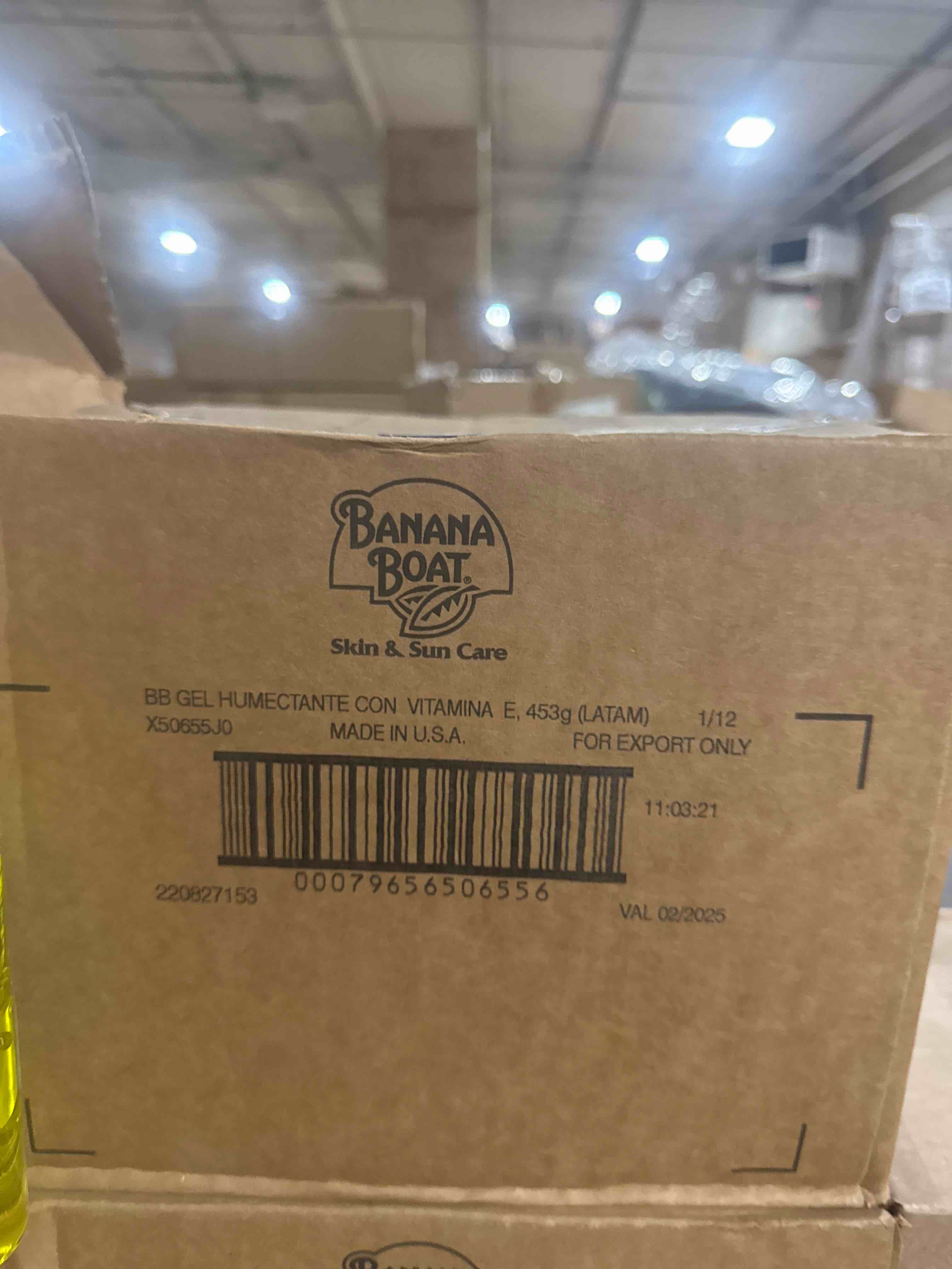Condition photo showing New/Like New for case of 12 banana boat gel humectante con vitamina e 