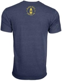 Condition photo showing New/Like New for size small black rifle coffee company arrowhead t-shirt