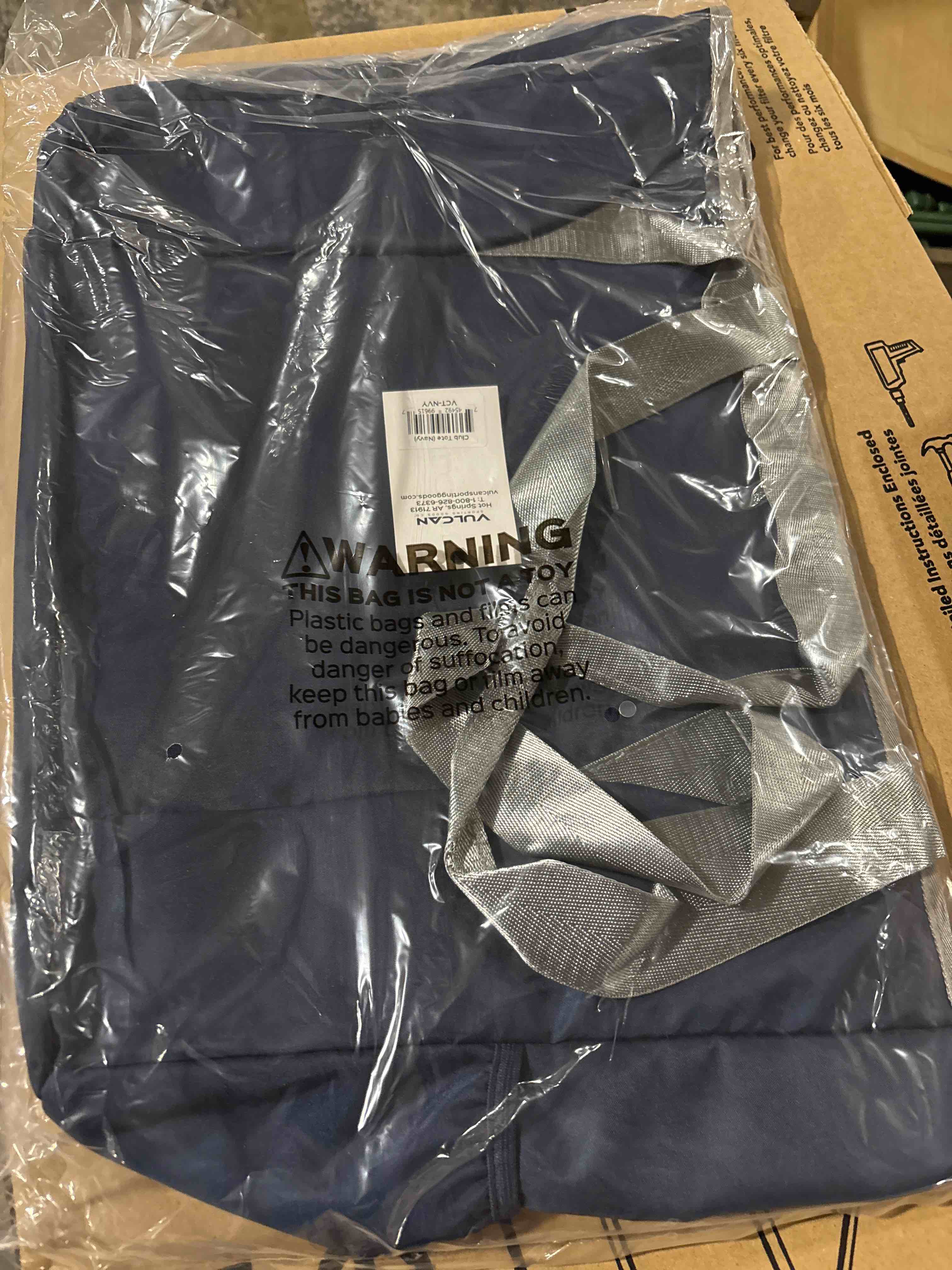 Condition photo showing Brand New for vulcan club tennis tote (navy)