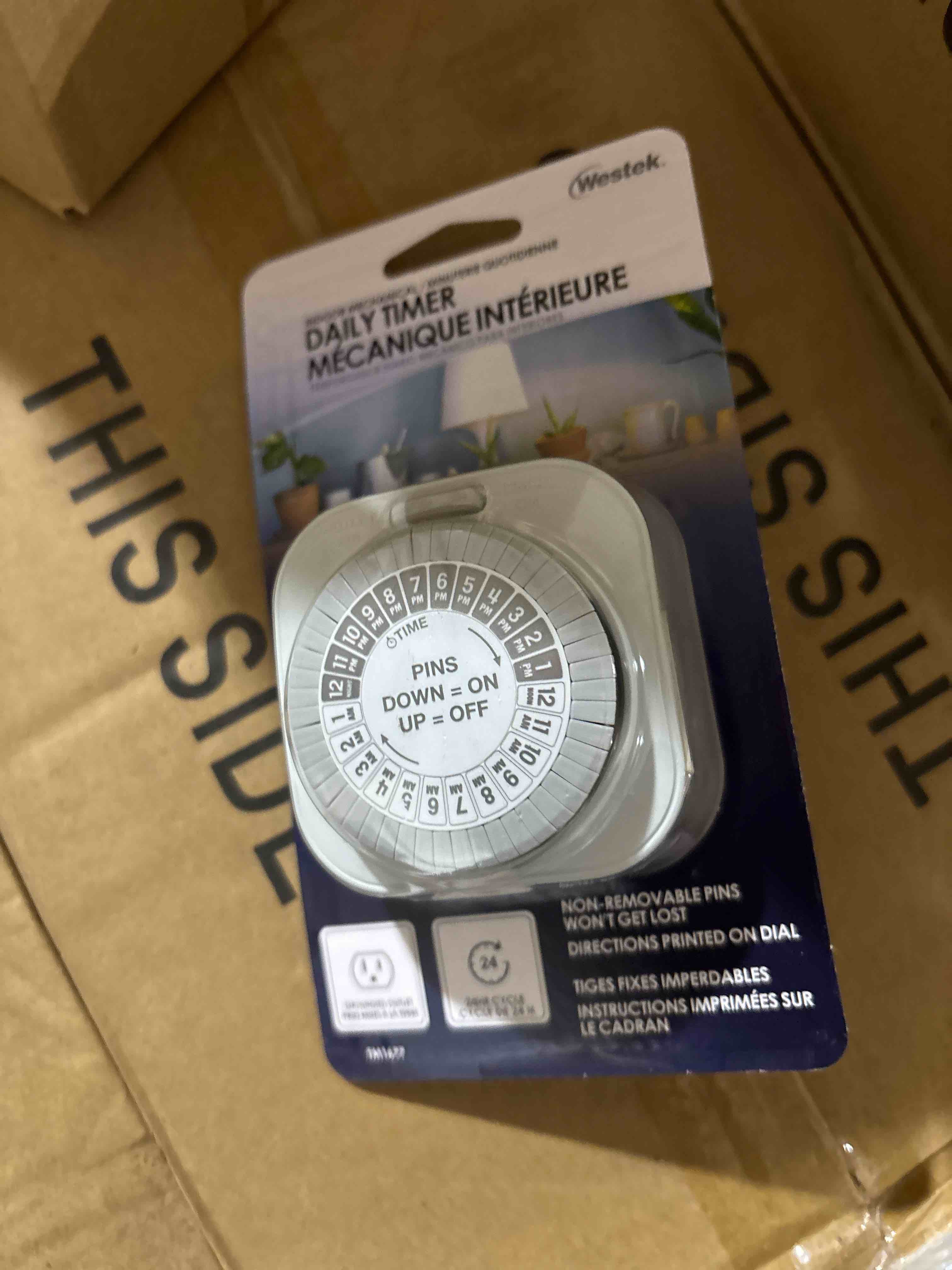 work choice indoor tamper-resistant timer