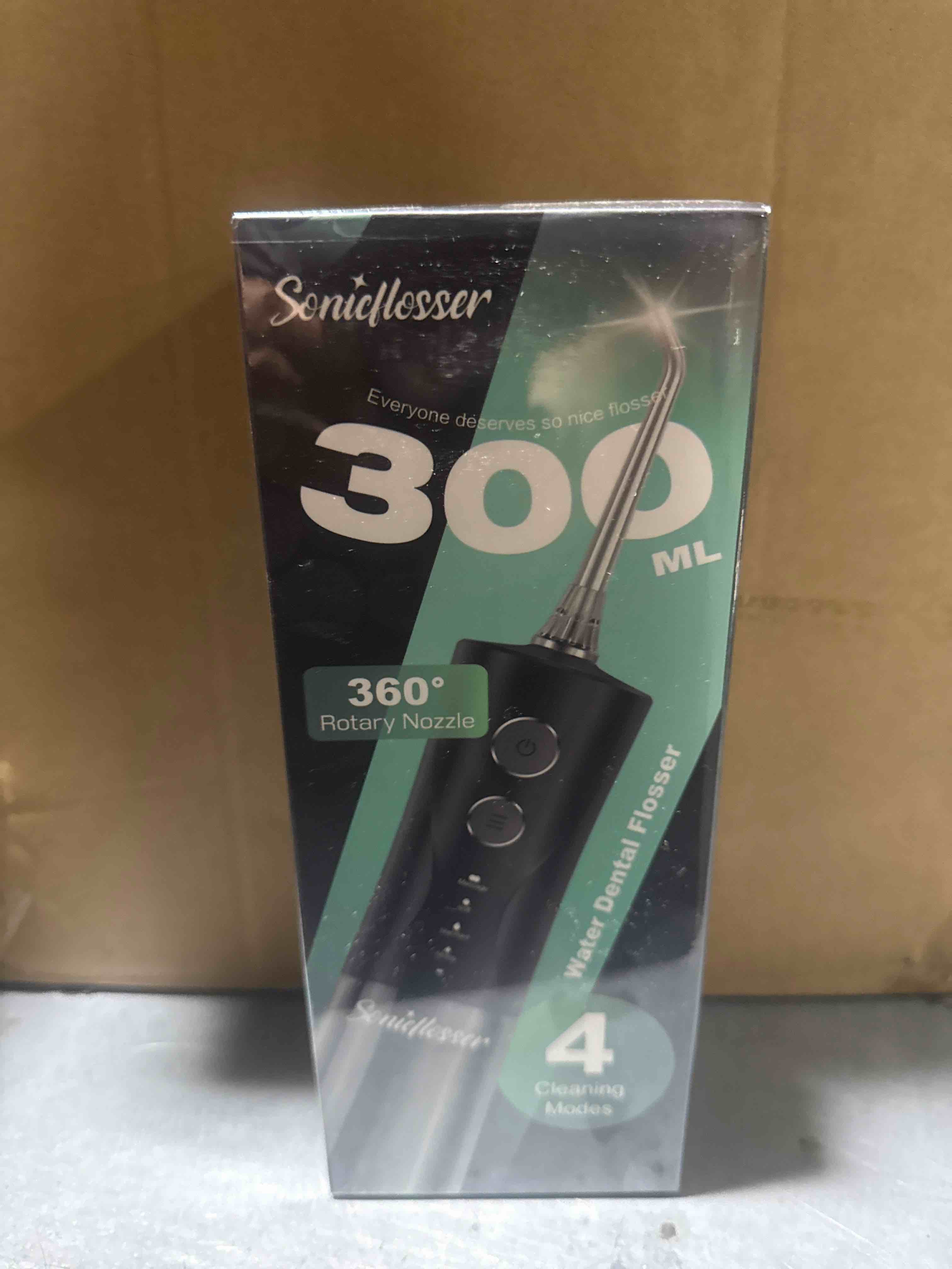 Condition photo showing New/Like New for sonicflosser 300ml water dental flosser