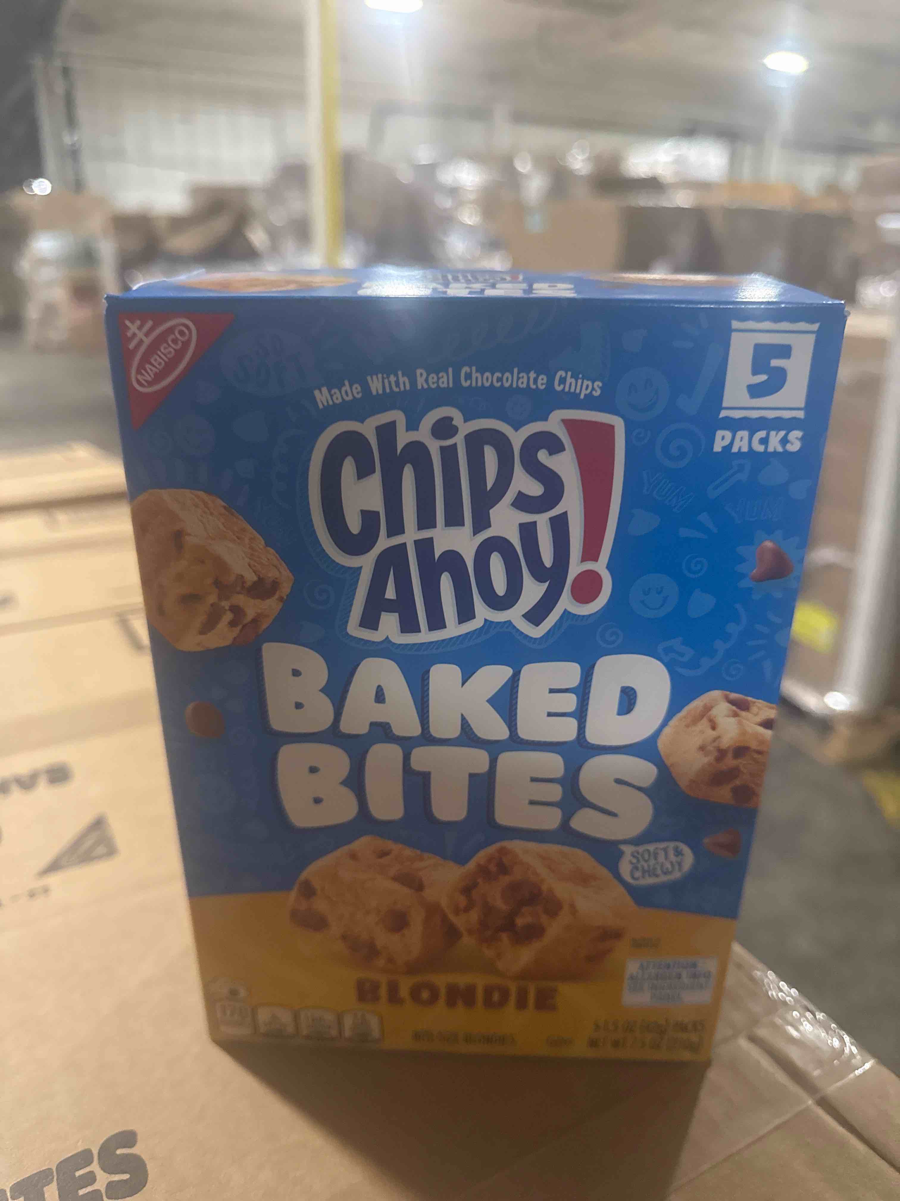 Condition photo showing New/Like New for chips ahoy! baked cookie bites - 7.1oz bb august 2026 