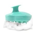 massage shampoo brush, green 