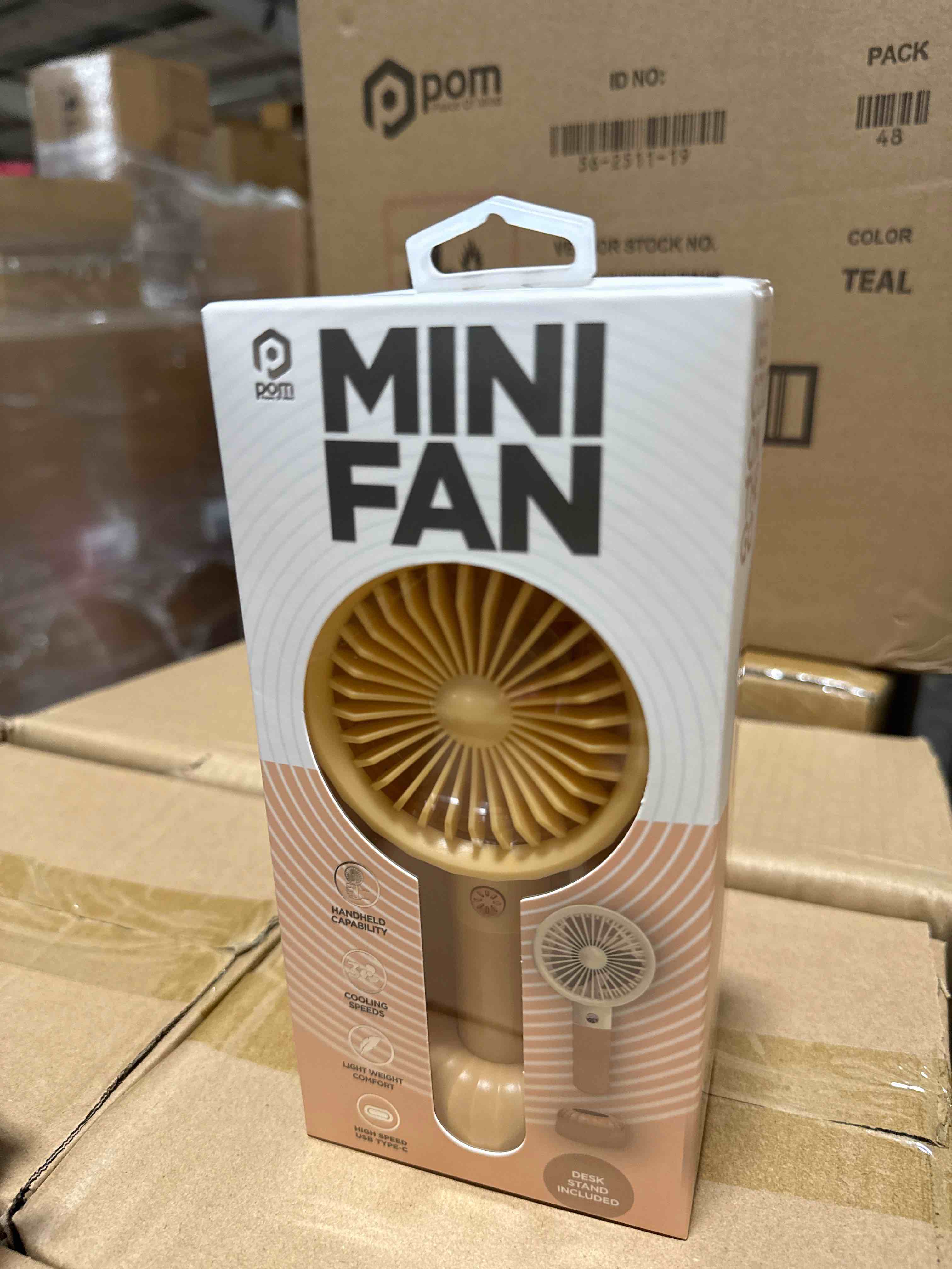rechargeable mini fan runtime