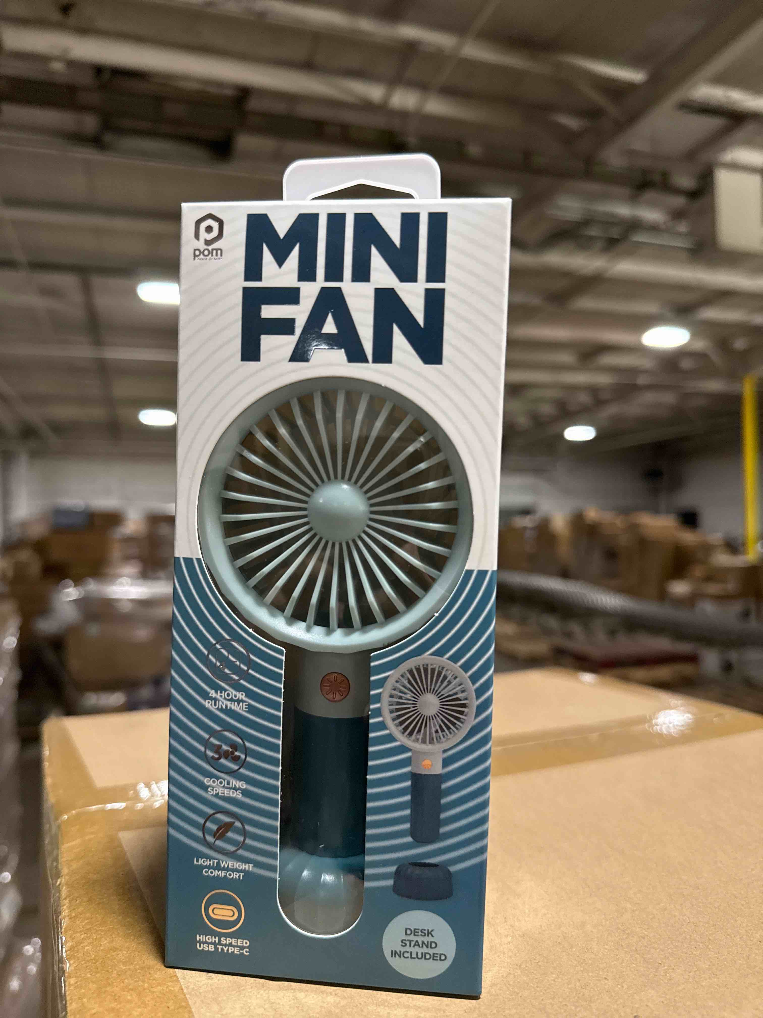 rechargeable mini fan runtime