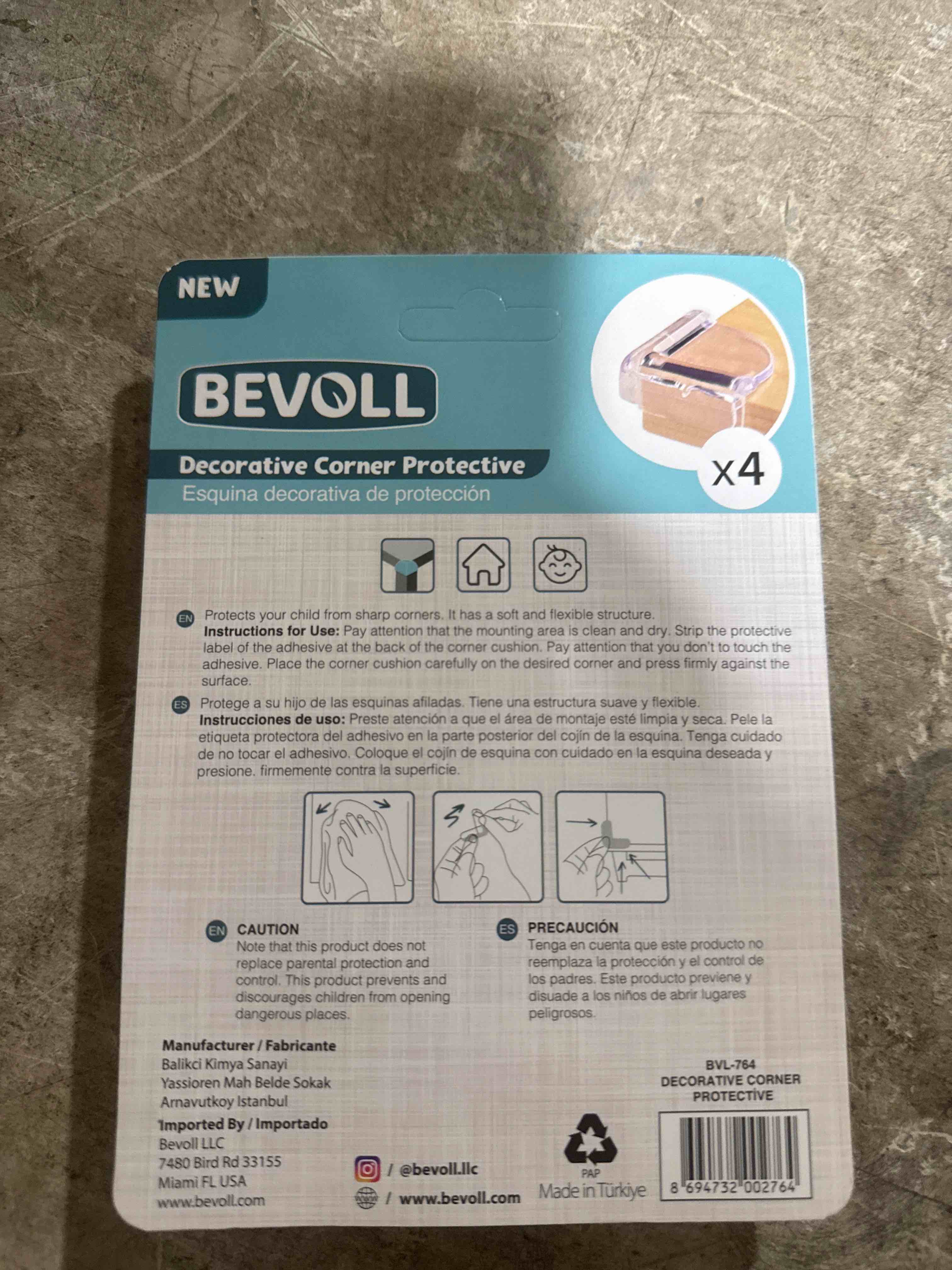 Condition photo showing New/Like New for bevoll decorative corner protective