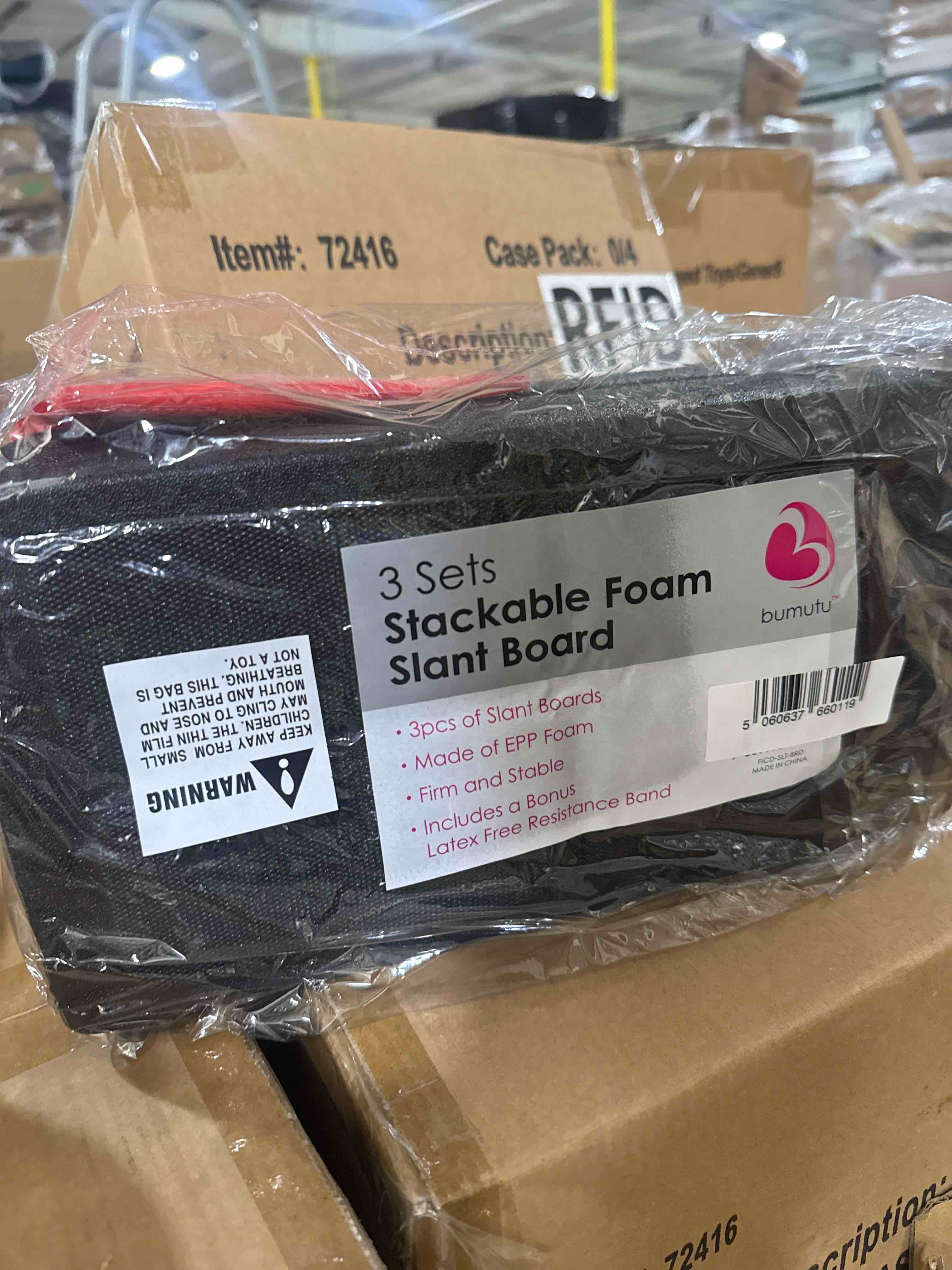Condition photo showing Brand New for bumutu three set stackable foam lamp board