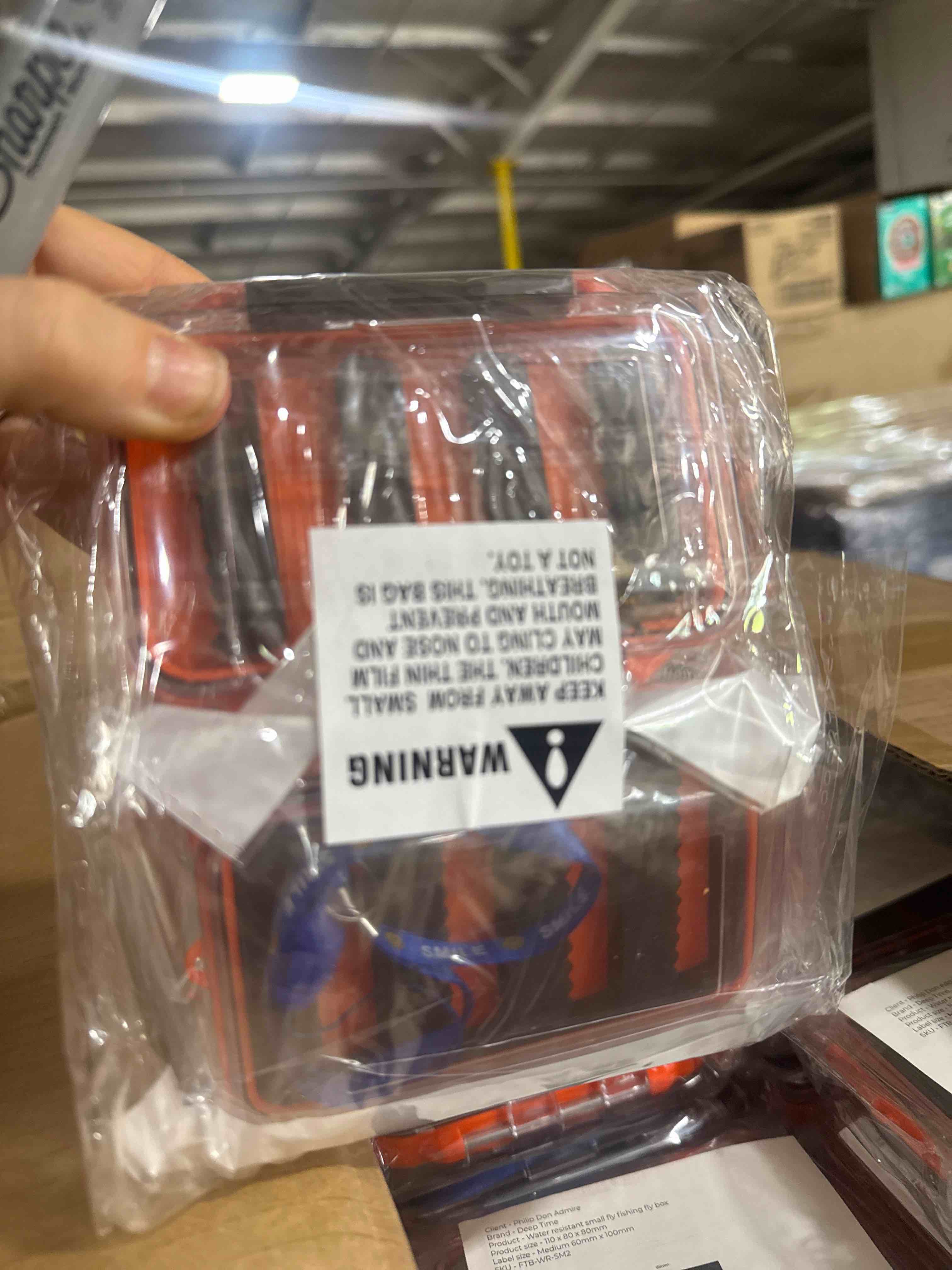 Condition photo showing Brand New for deep time water resistant small fly fishing fly box