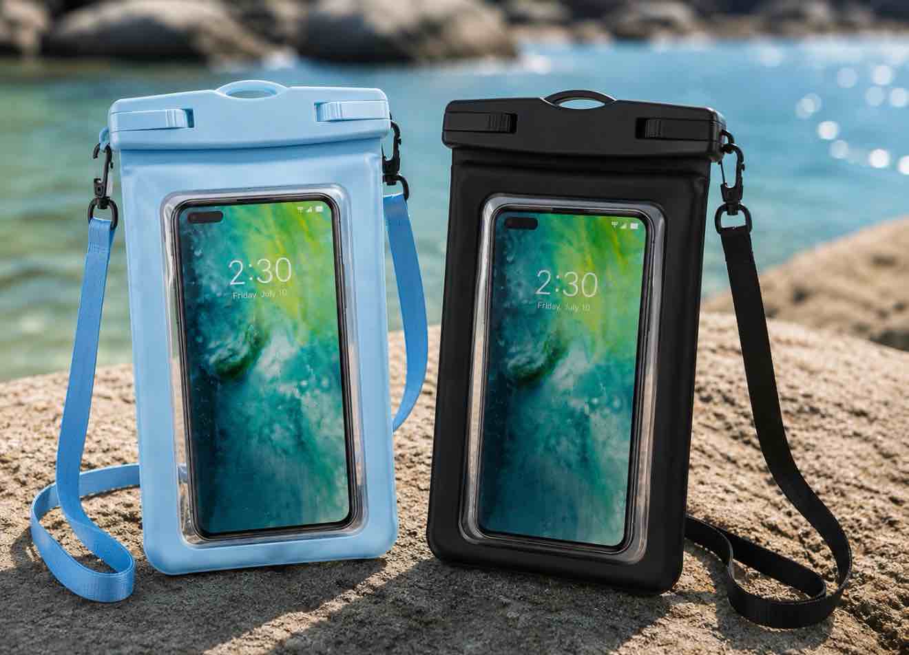 2 pack waterproof phone pouch 