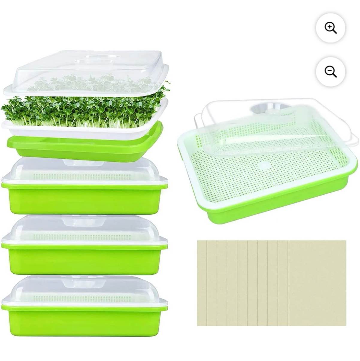 seed spouter tray 16 pack