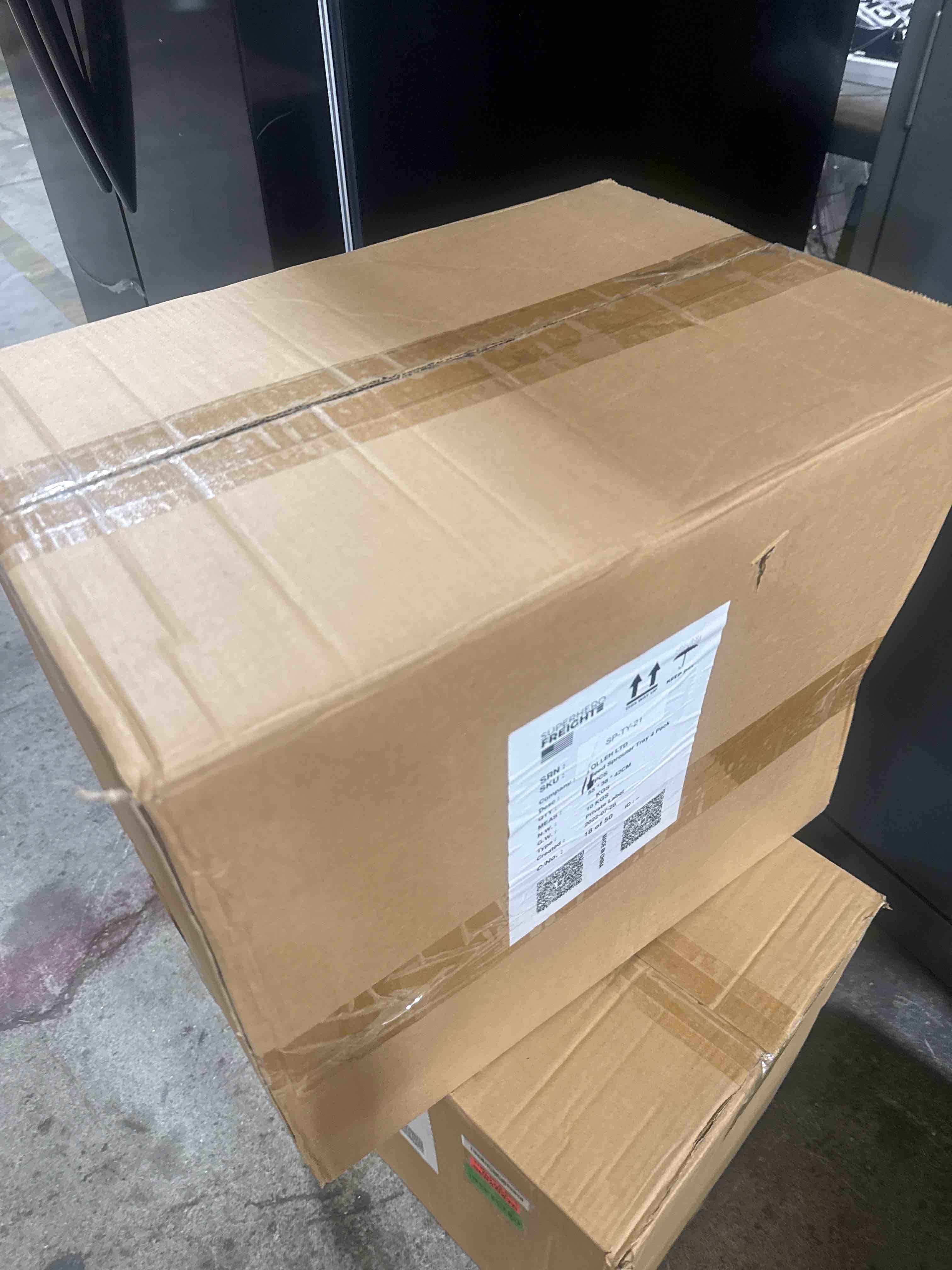 Condition photo showing Brand New for seed spouter tray 16 pack