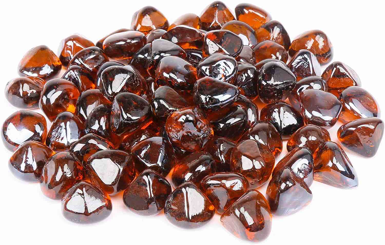 Condition photo showing New/Like New for 4 bags of koltose by nash 10lb transparent amber diamond fire glass (your bid per bag)