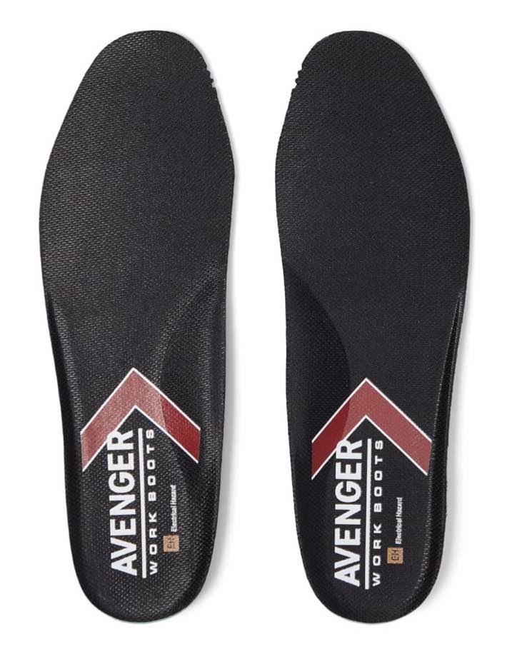 avenger work boots cushioning insole men’s large size 11-12