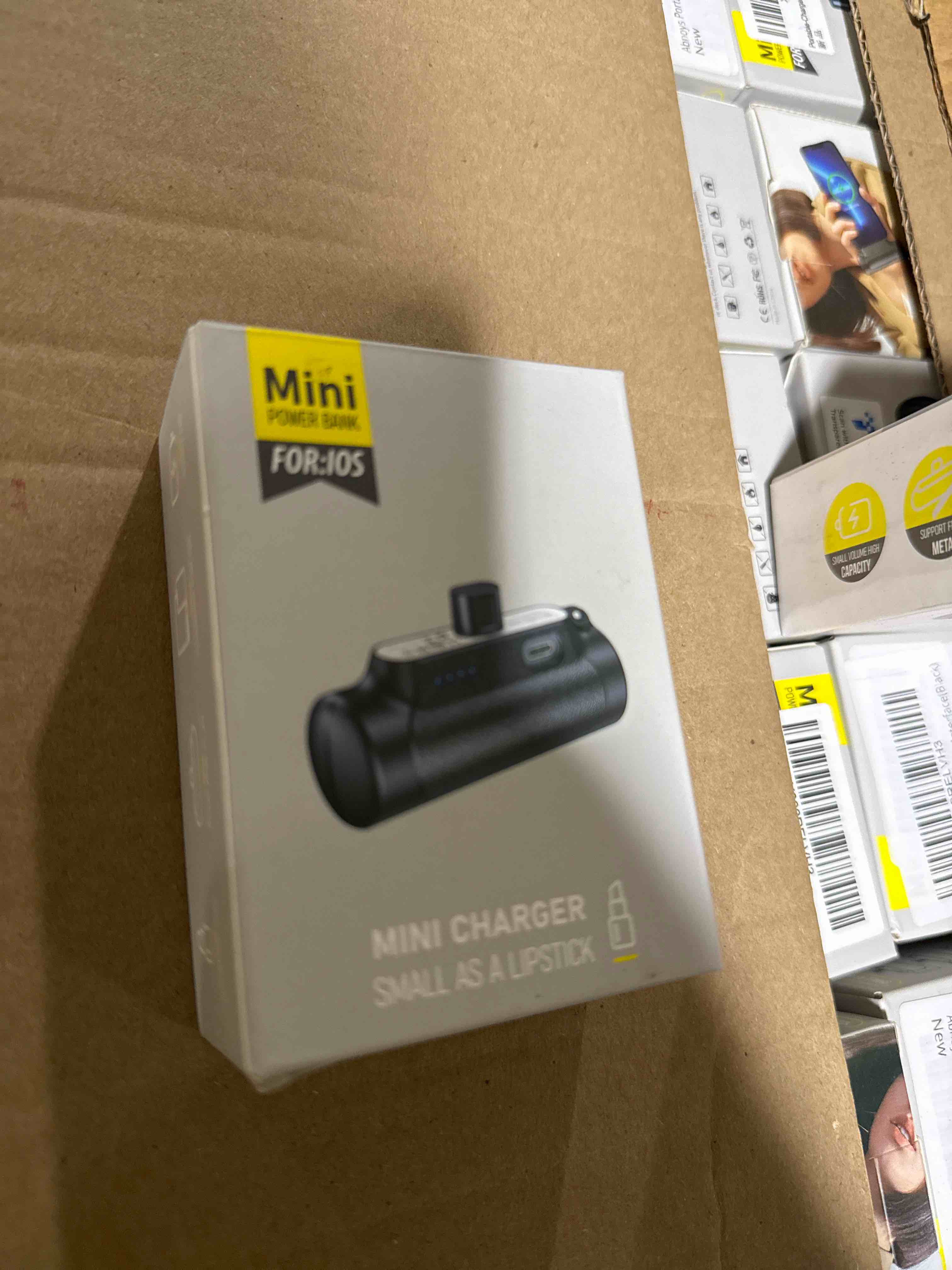 Condition photo showing Brand New for mini power bank for ios