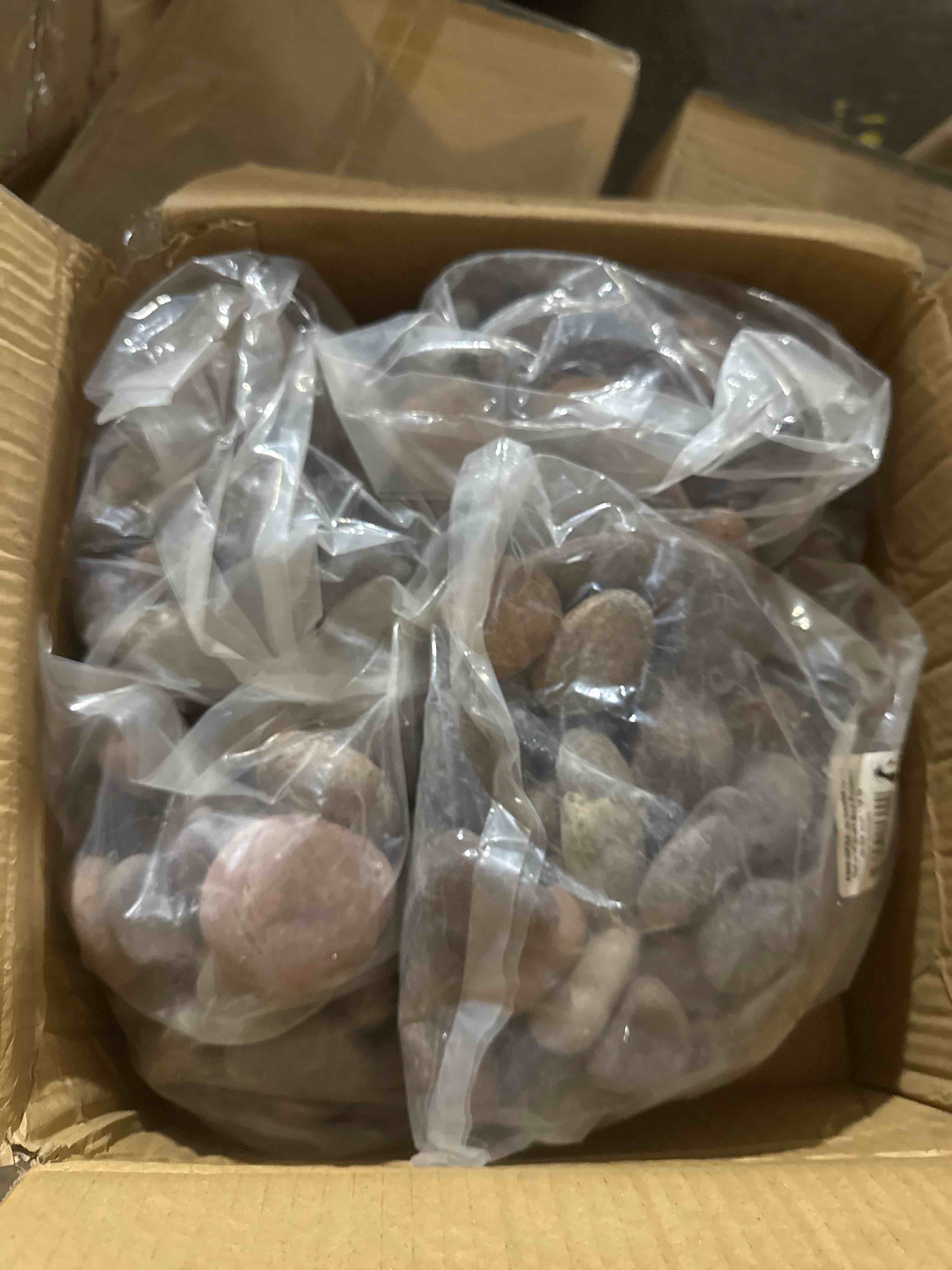Condition photo showing New/Like New for koltose by mash - red pebbles 1”-2” inch natural unpolished stones 10 lbs
