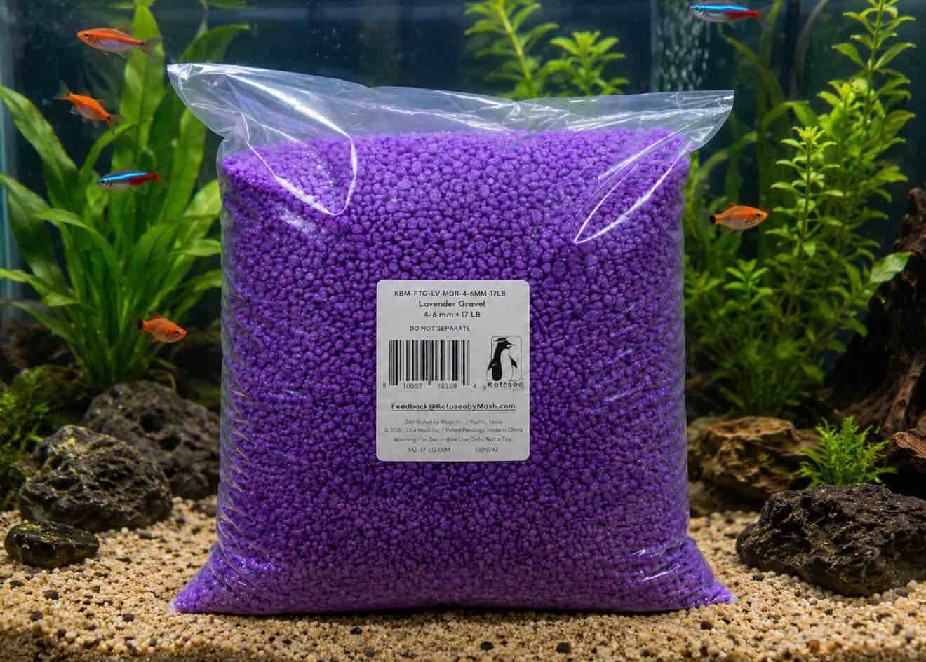 koltose by mash lavender colored gravels 17lb 