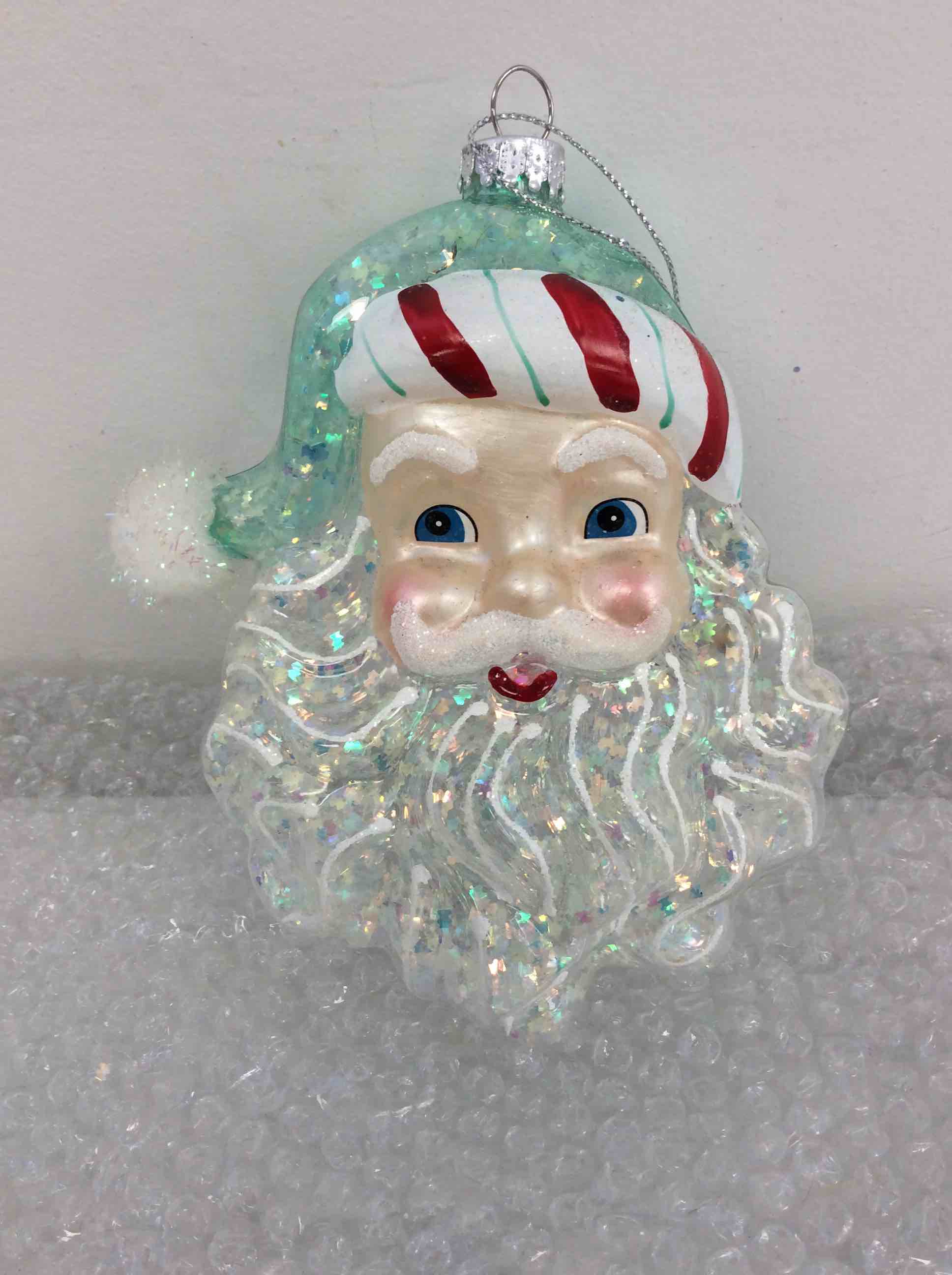 Condition photo showing New/Like New for one hundred 80 santa decorative hanging ornament (color may vary)