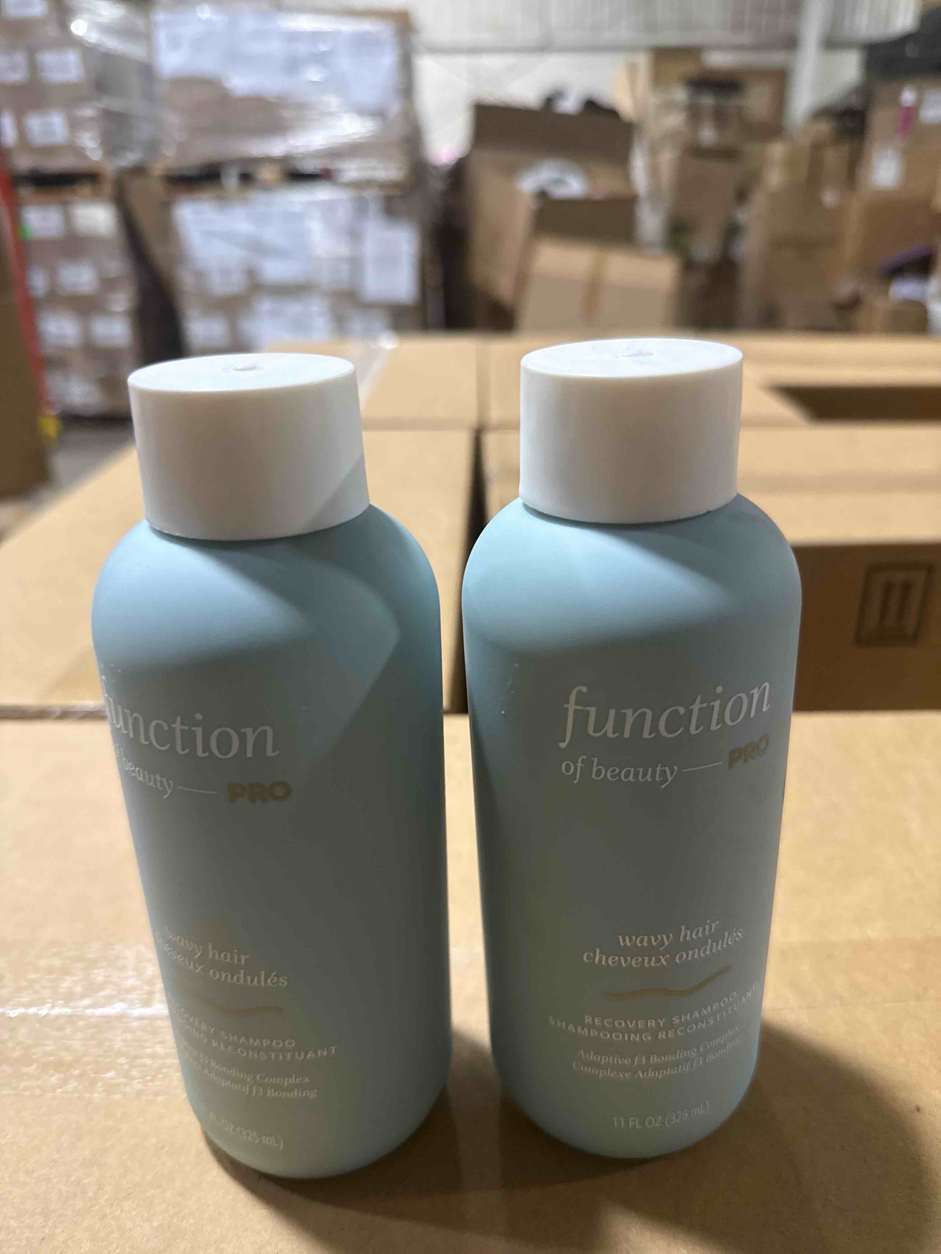 Condition photo showing Brand New for (2 pack) function of beauty pro recovery shampoo for wavy hair helps gently cleanse while supporting stronger, healthier-looking hair with its adaptive f3 bonding complex, leaving waves soft, smooth, and refreshed.