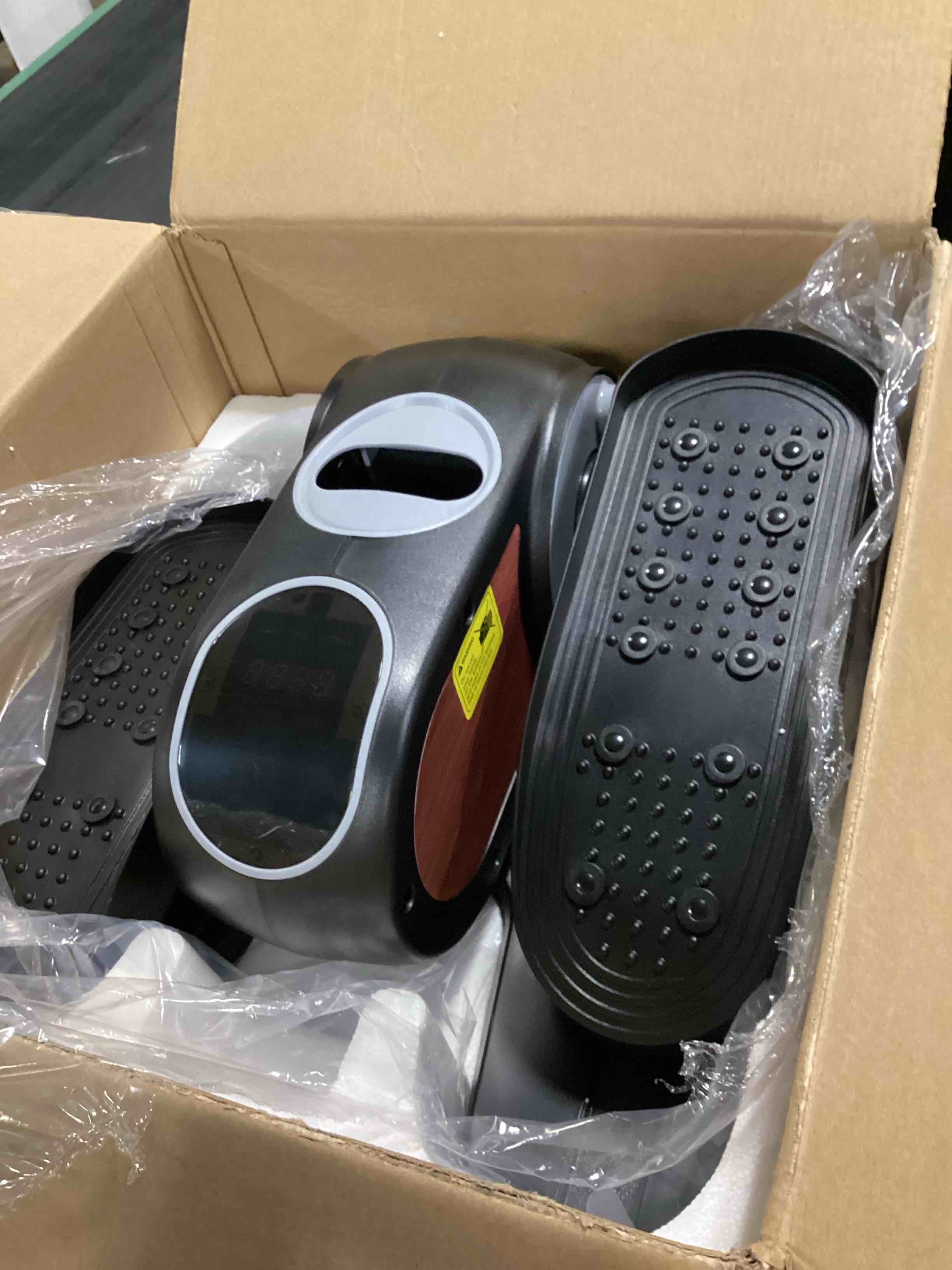Condition photo showing Good Condition for merach under desk elliptical, leg exerciser while sitting for seniors | quiet portable electric seated pedal exerciser machine with remote control & 12-speeds for home office