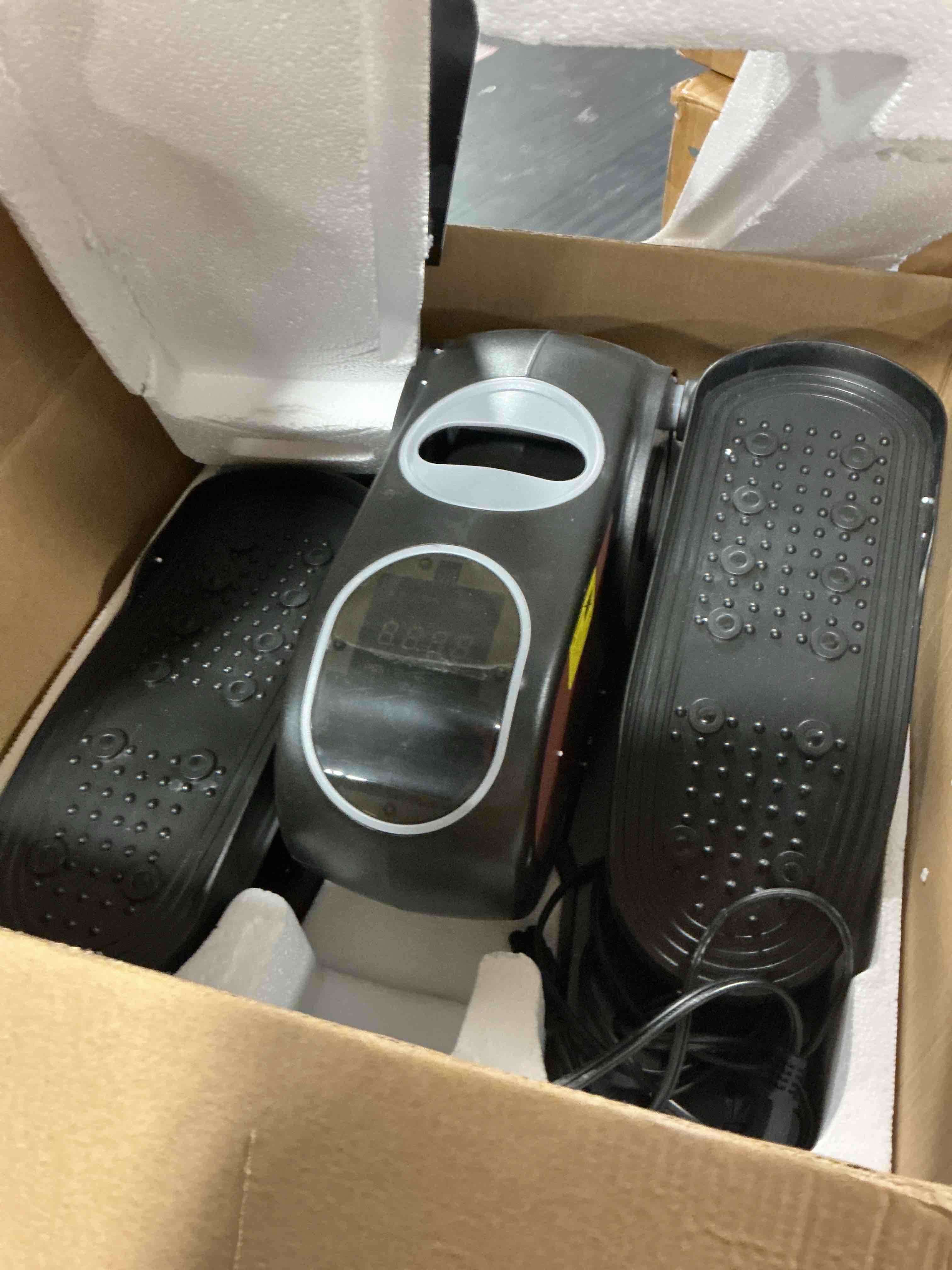 Condition photo showing Good Condition for merach under desk elliptical, leg exerciser while sitting for seniors | quiet portable electric seated pedal exerciser machine with remote control & 12-speeds for home office