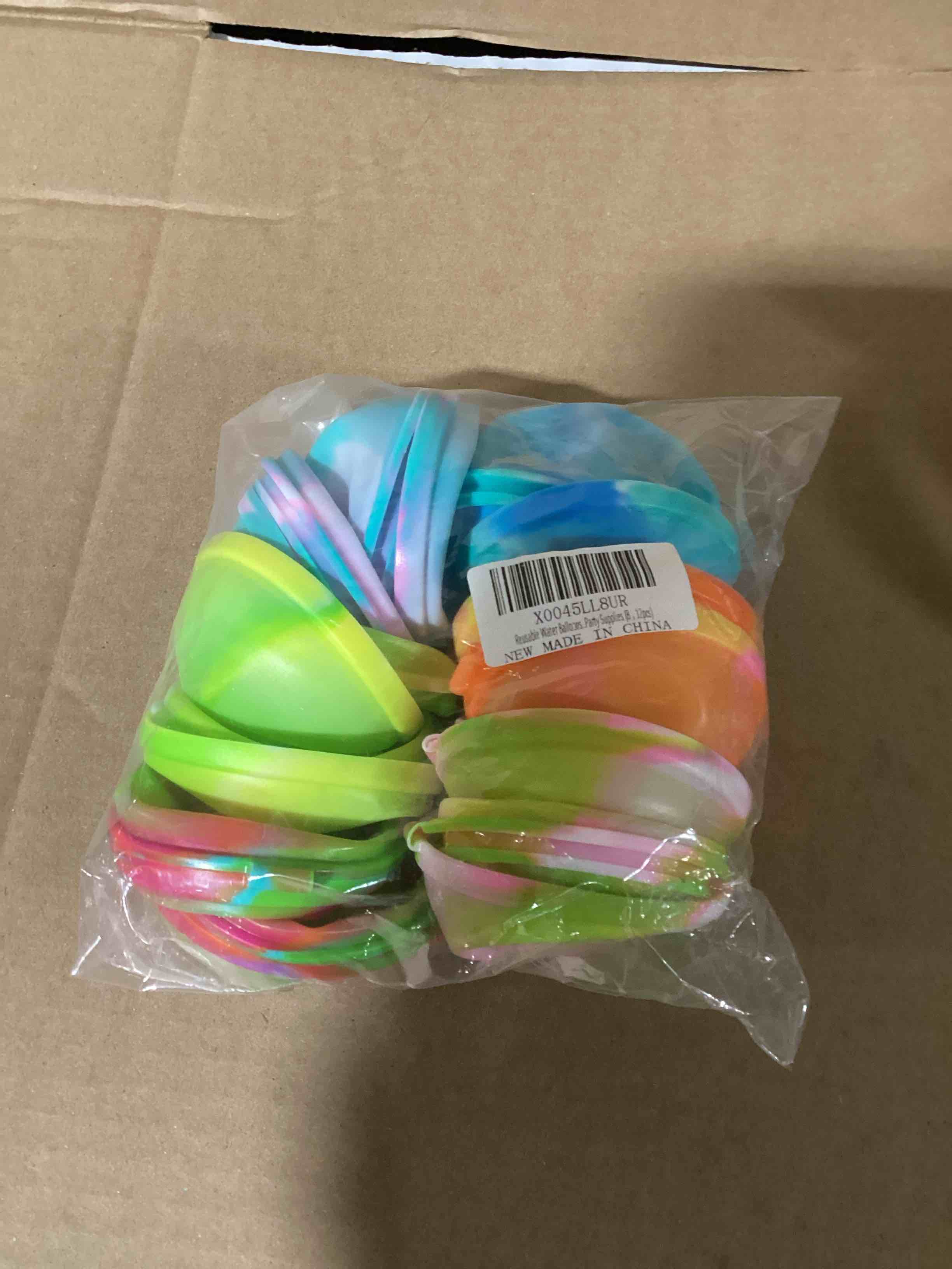 Condition photo showing New/Like New for reusable water balloons 12-pack