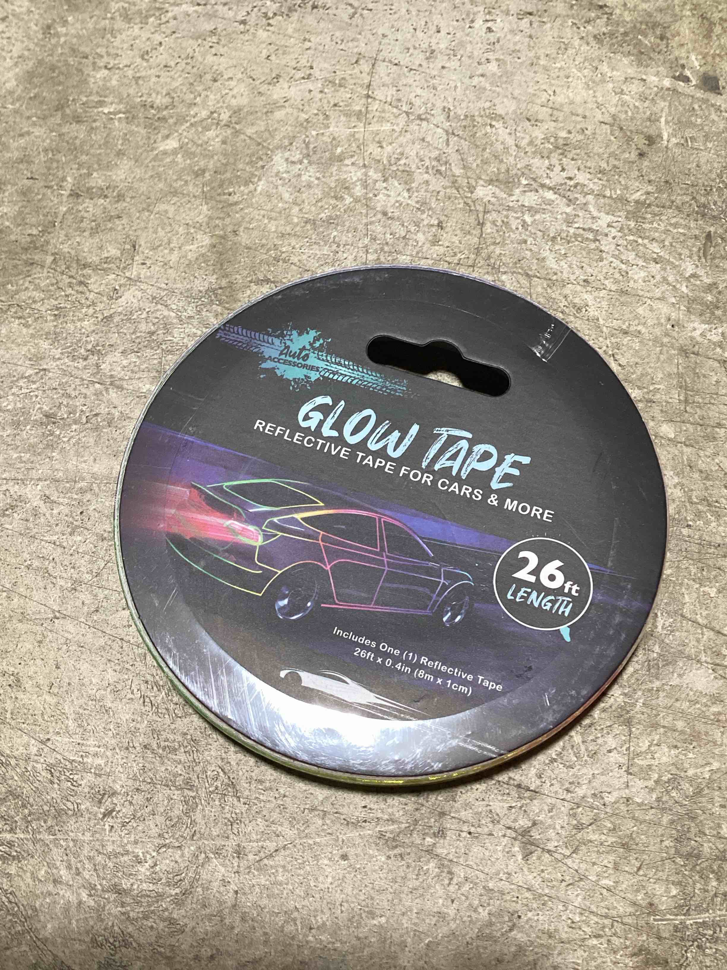 Condition photo showing New/Like New for glow, tape, reflective, tape for cars and more 26 foot