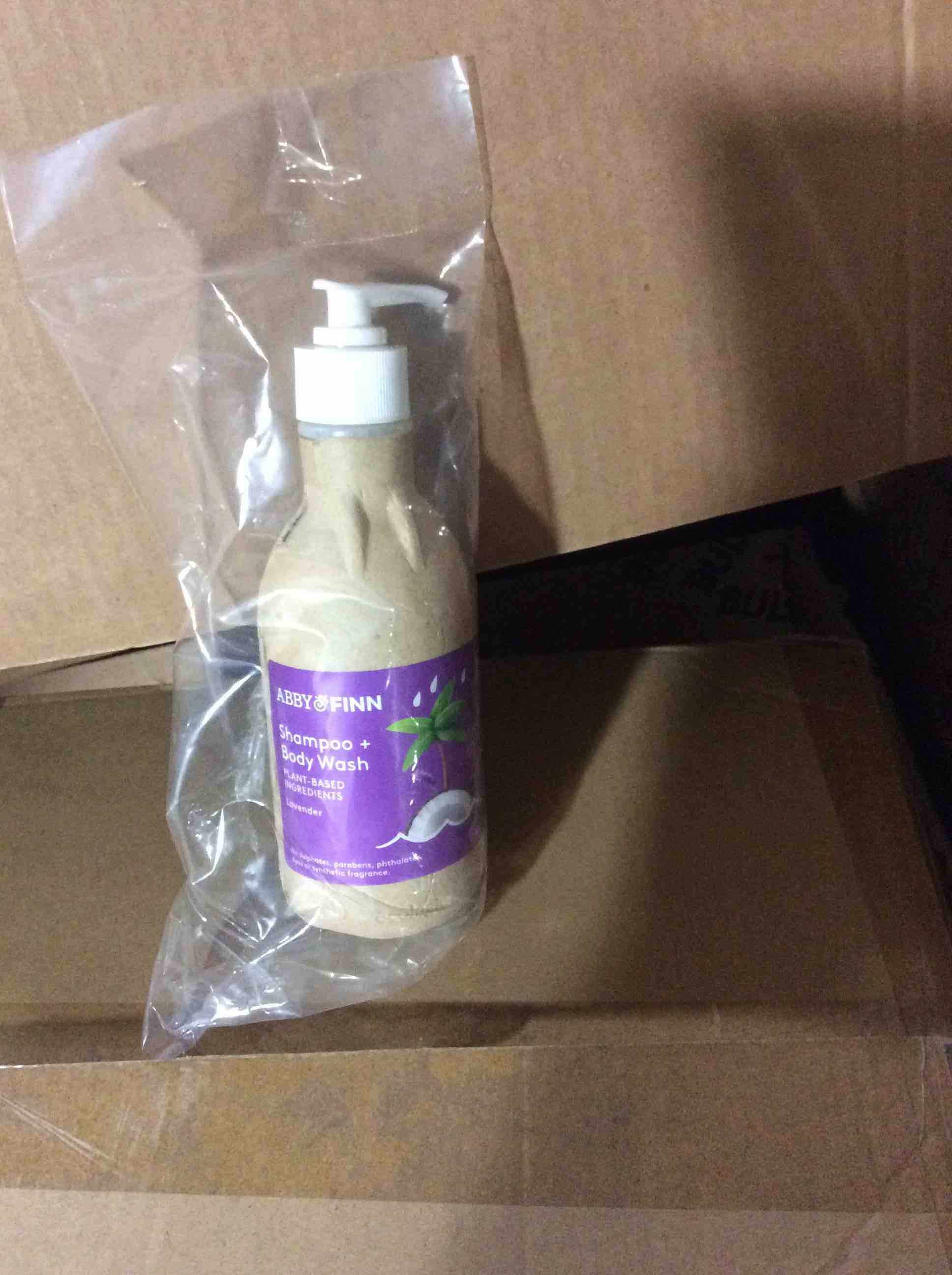 Condition photo showing New/Like New for abby&finn shampoo + body wash, lavender