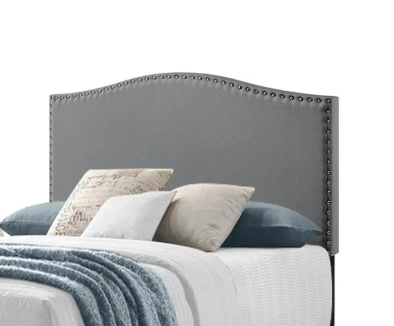Belle Isle Ivey Headboard Dark Grey, King
