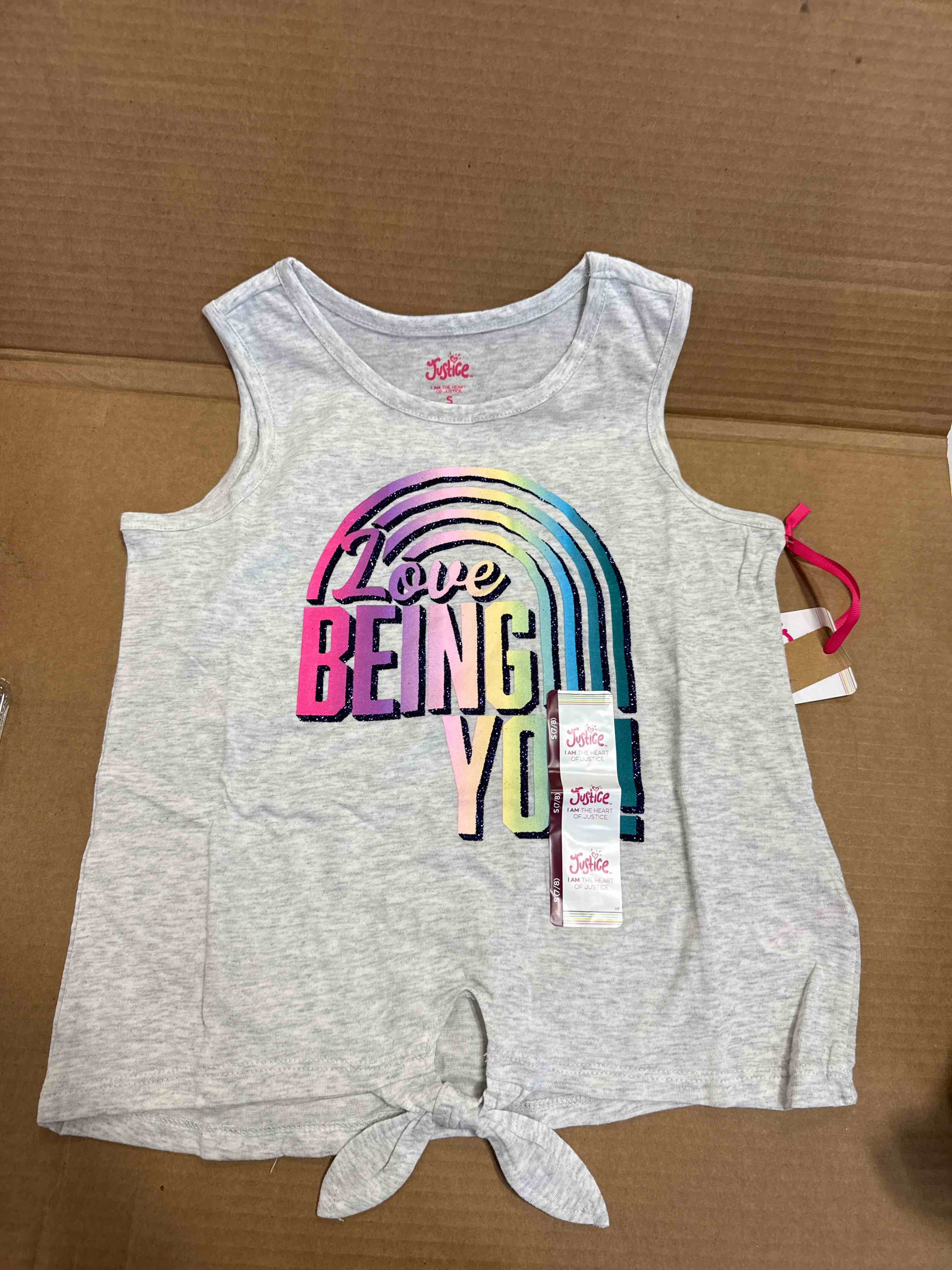 kids size 7/8 tank