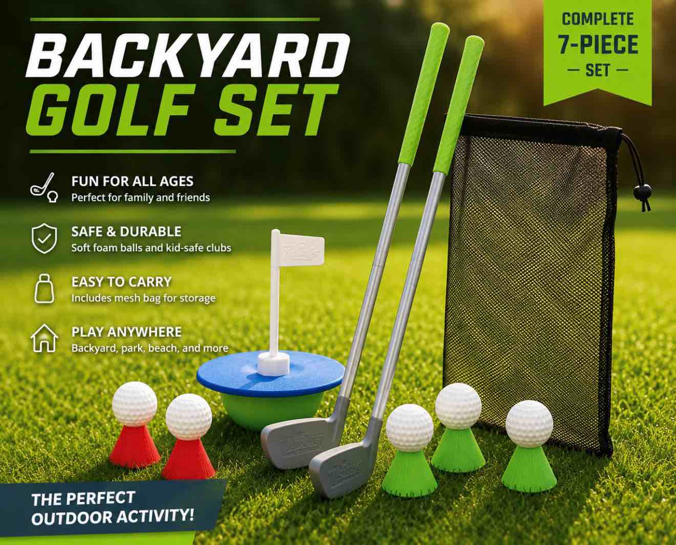 Chip Shotz Backyard Golf Set