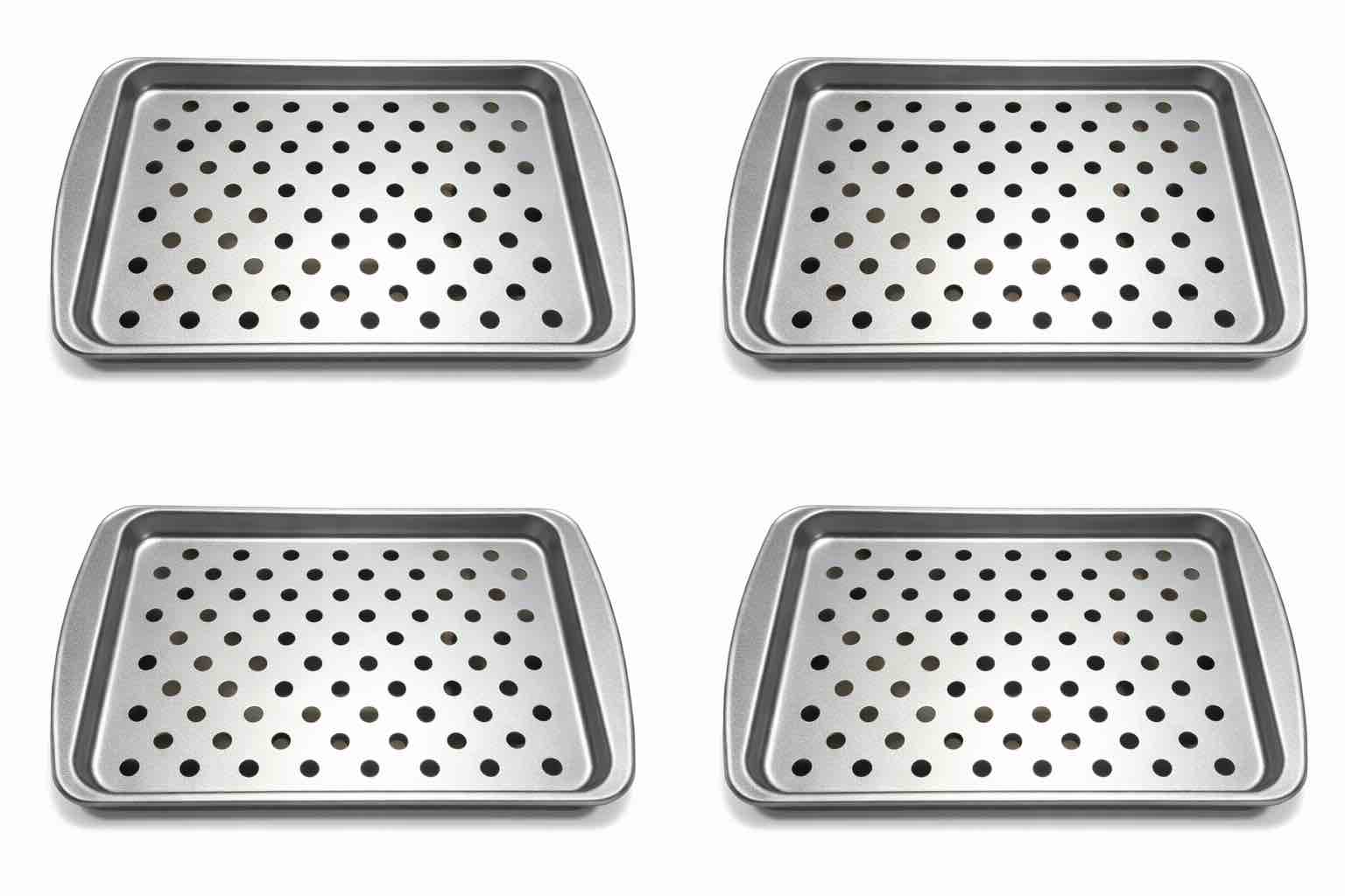 Condition photo showing Brand New for set a 4 broiler pans 