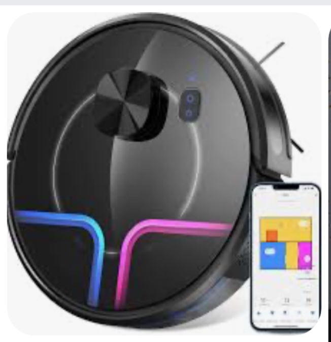 Teendow Lidar Robot Vacuum Multi-Floor Mapping Technology, Robotic Vacuum Cleaner 