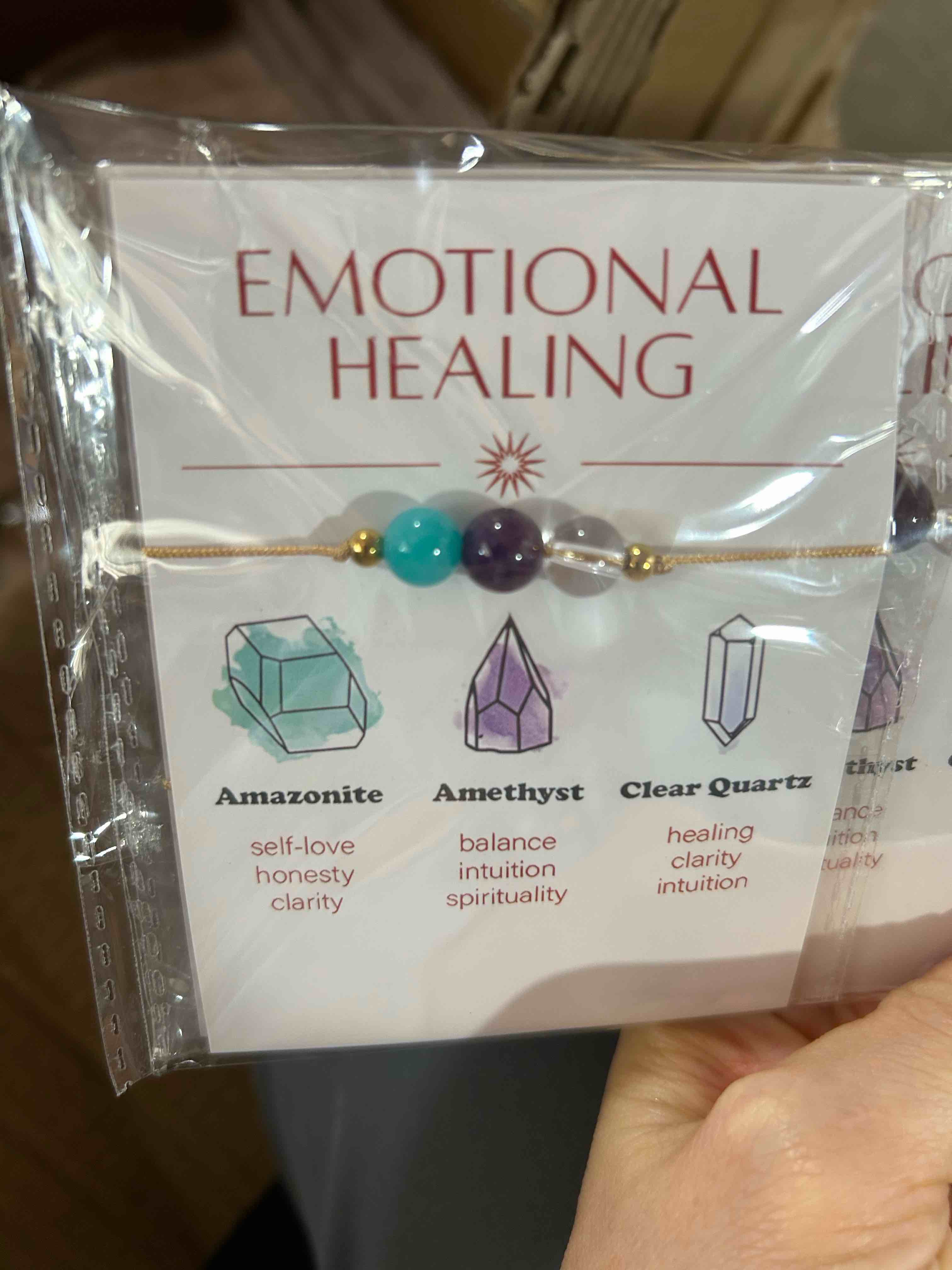 Emotional healing bracelet 