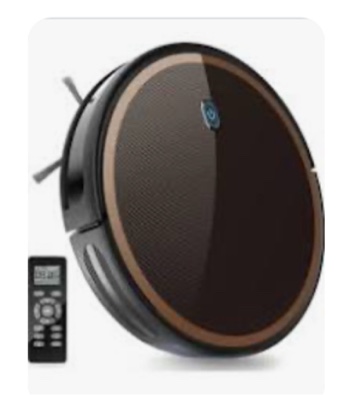 GOOVI F007C, 2000Pa Robotic Vacuum Cleaner with Triple-Filter System, 120-min 