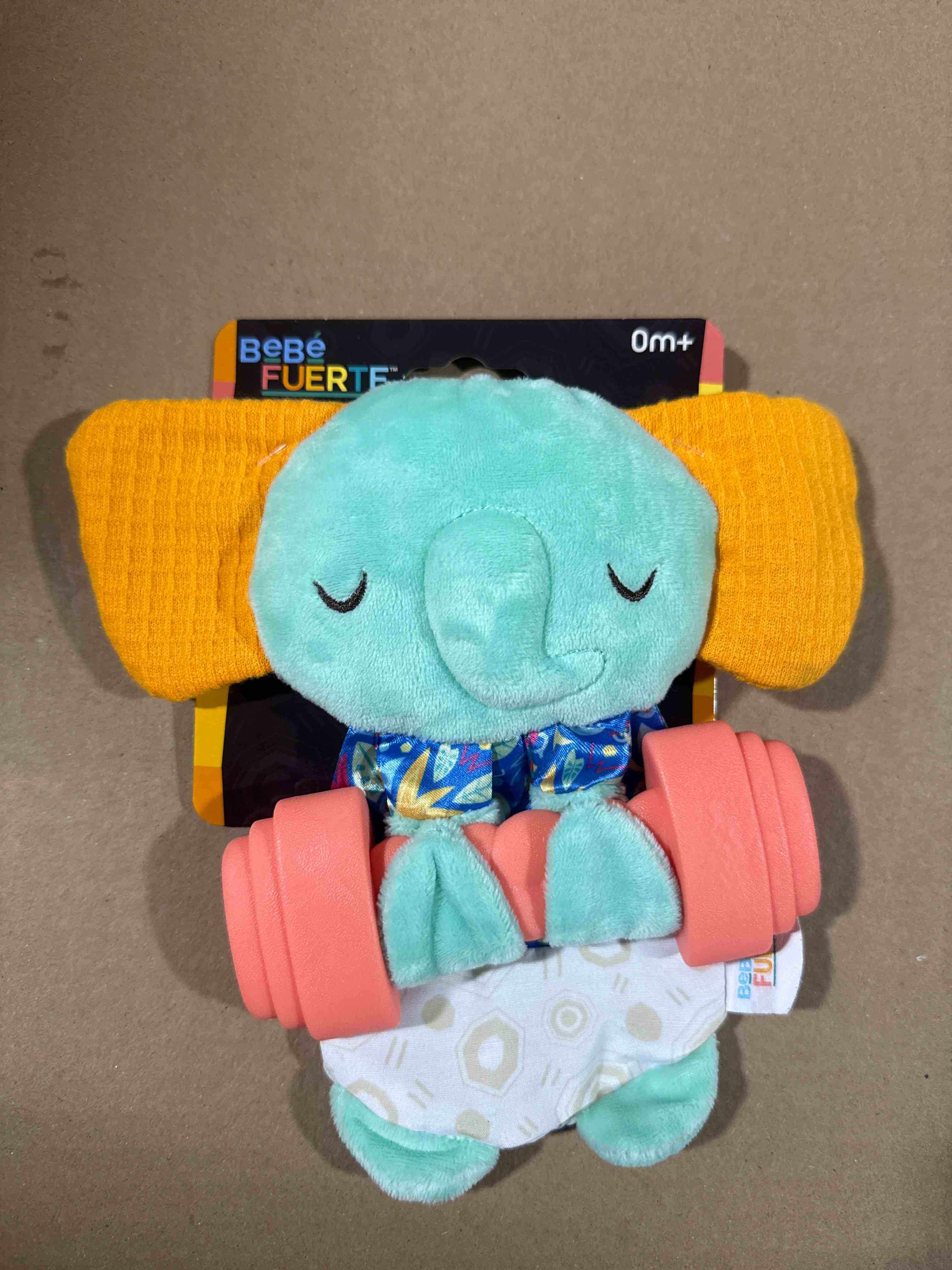 bebe fuerte move and groove crinkle elephant