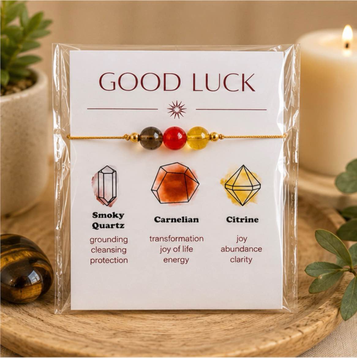 Good Luck healing bracelet 