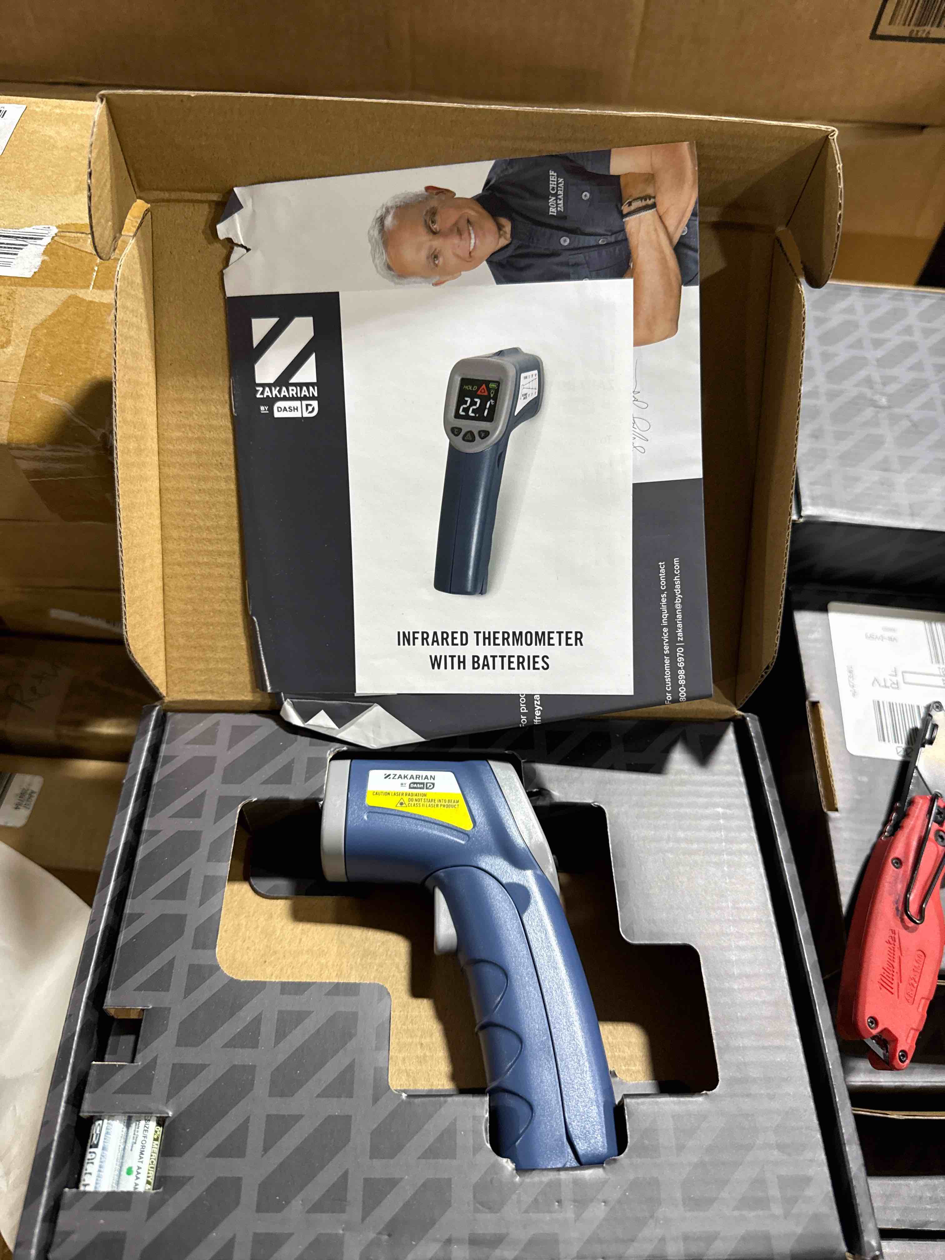 zarkarian infrared thermometer assorted colors