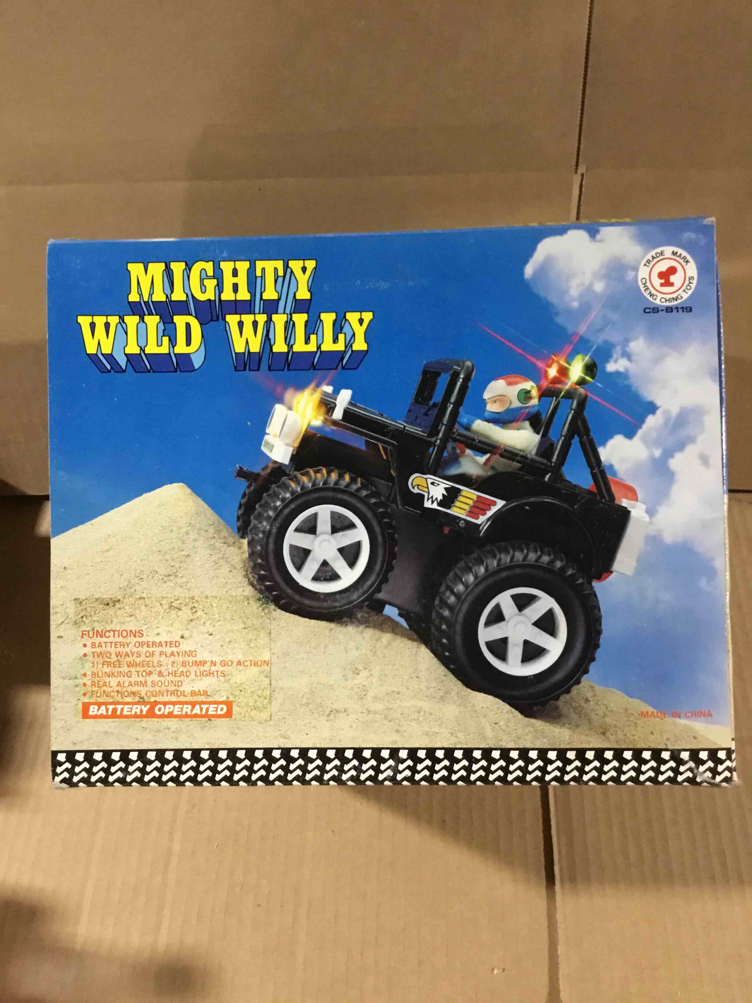 Condition photo showing New/Like New for Mighty Wild Willy Battery Operated