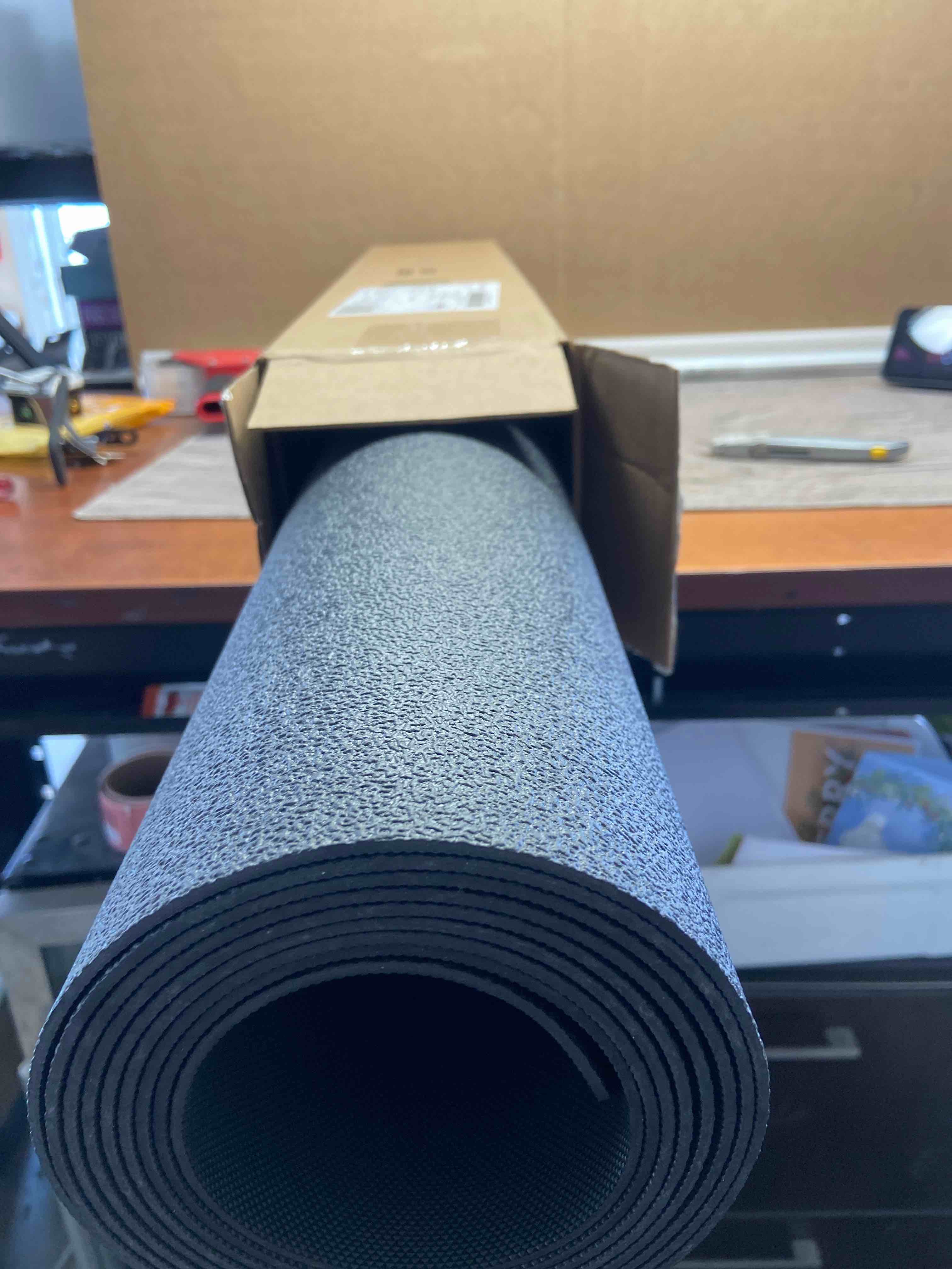 Dimex versaTex multipurpose vinyl mat 30” x 120” black