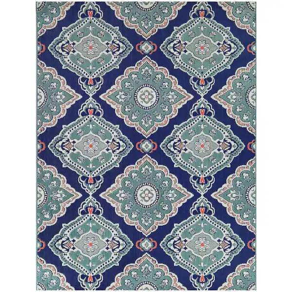 Hampton-Bay-Teal-5-ft-x-7-ft-Medallion-Indoor-Outdoor-Patio-Area-Rug