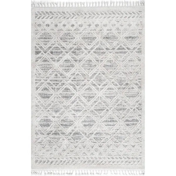 Bazaar Ramsi White/Light Grey Rug