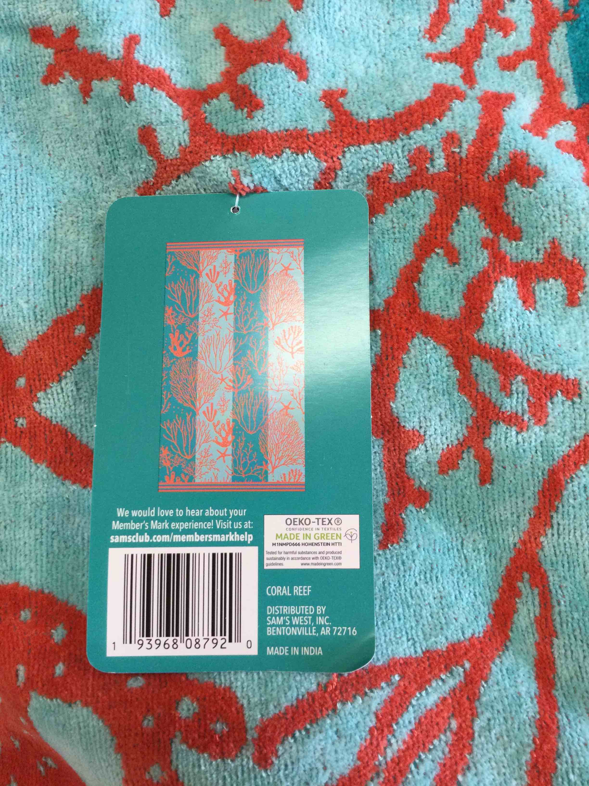 Member’s Mark Oversized Beach Towel