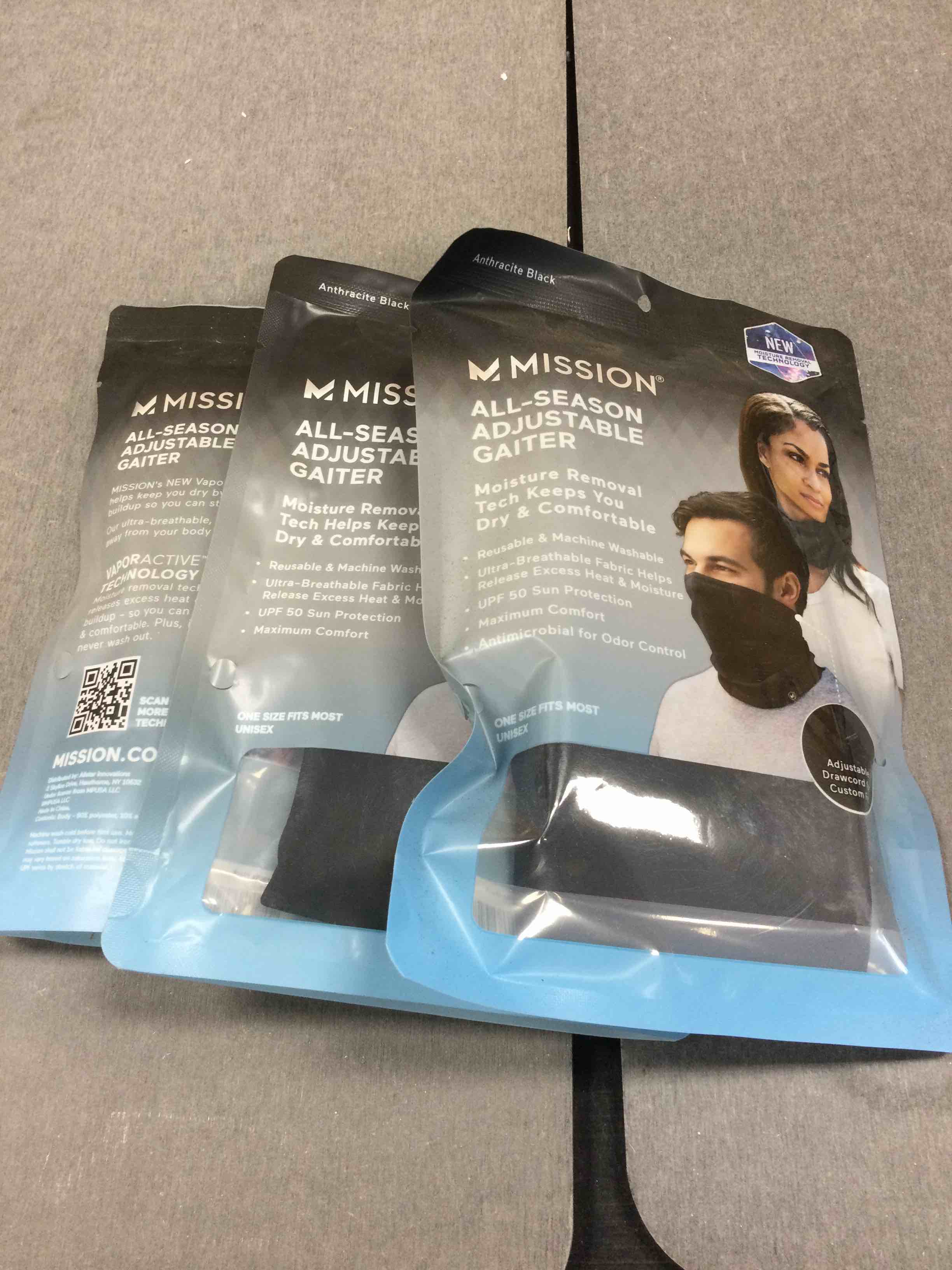 Mission 5180 5180 All Season Adjustable Neck Gaiter