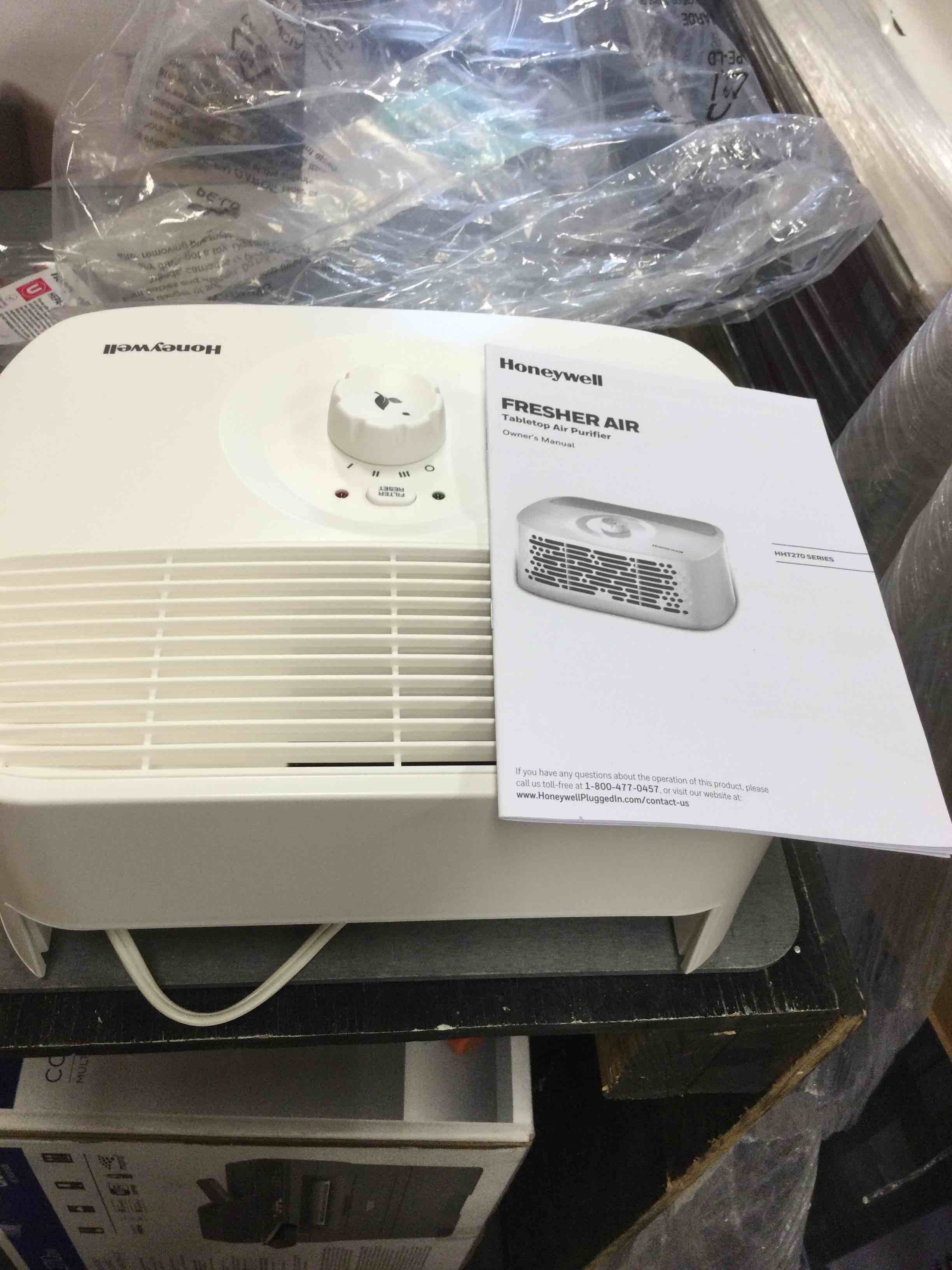 Honeywell Air Purifier HHT270 100 sq ft U Carbon Filter Allergen Smoke Pollen Dust Reducer